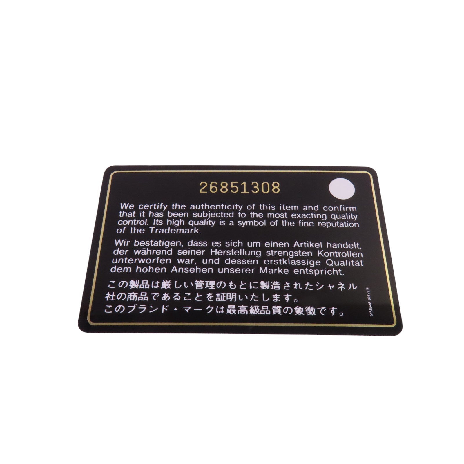 CHANEL 牛皮皮革Chanel WOC Wallet On Chain金扣鏈帶肩背袋