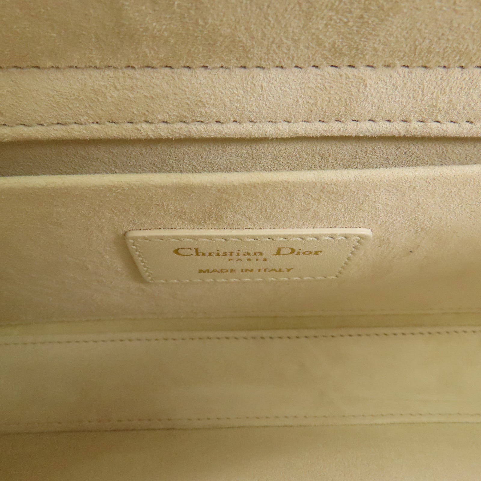 Dior 山羊皮皮革Lady D Joy金扣手挽肩背兩用袋