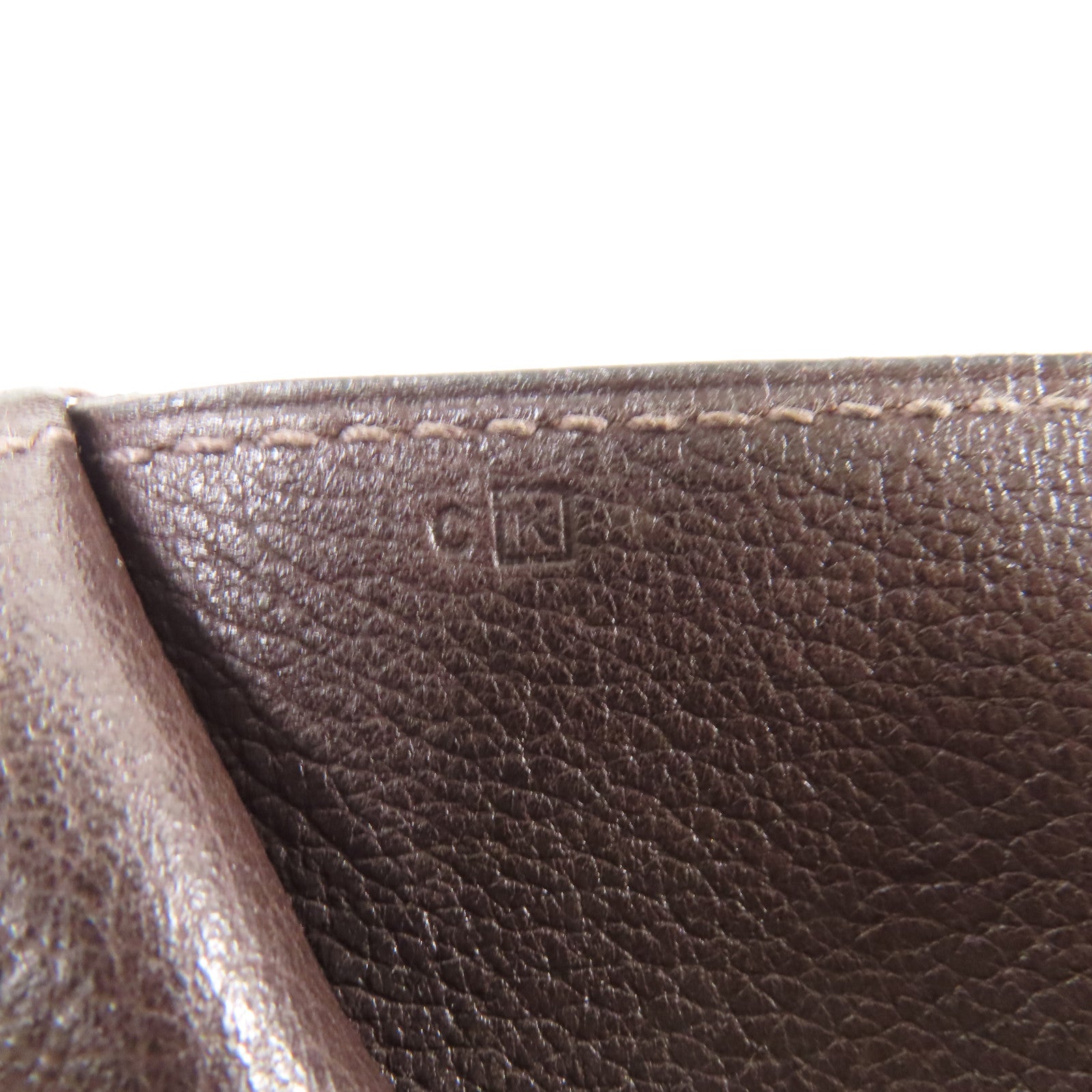 HERMES Sac Berlin 40 Tote Bag Evergrain Leather Chocolate