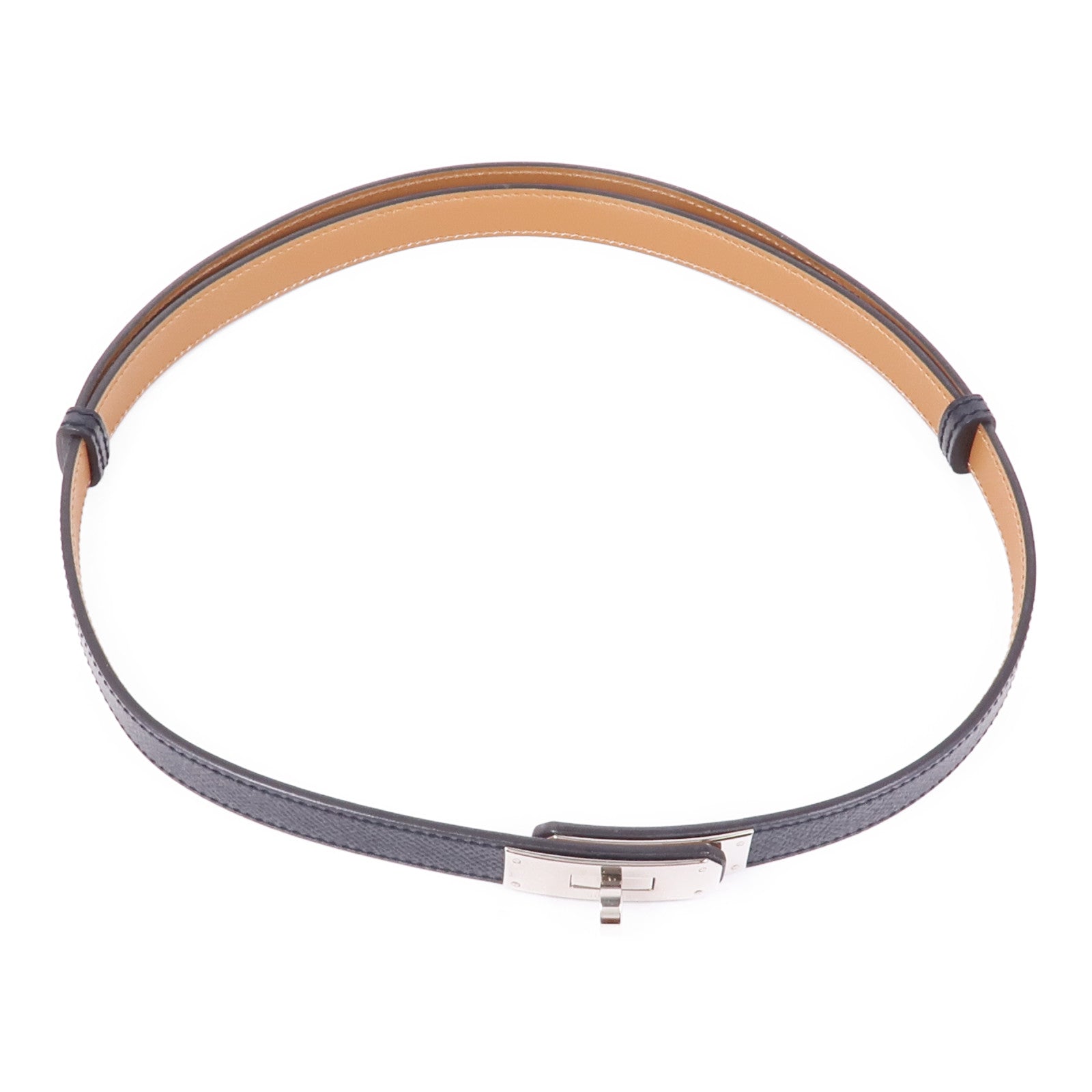 HERMES Epsom皮革Kelly 18 Belt皮帶