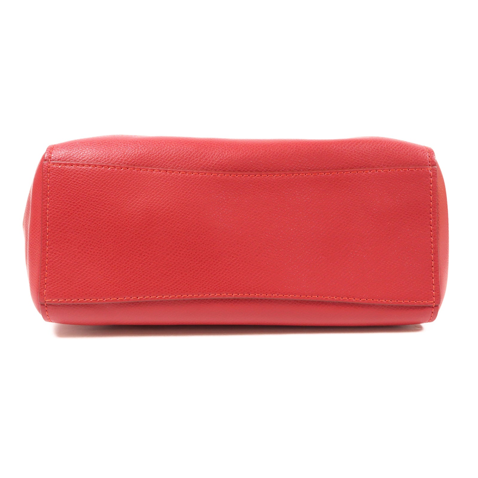 COACH 牛皮皮革Shoulder Bag銀扣肩背袋