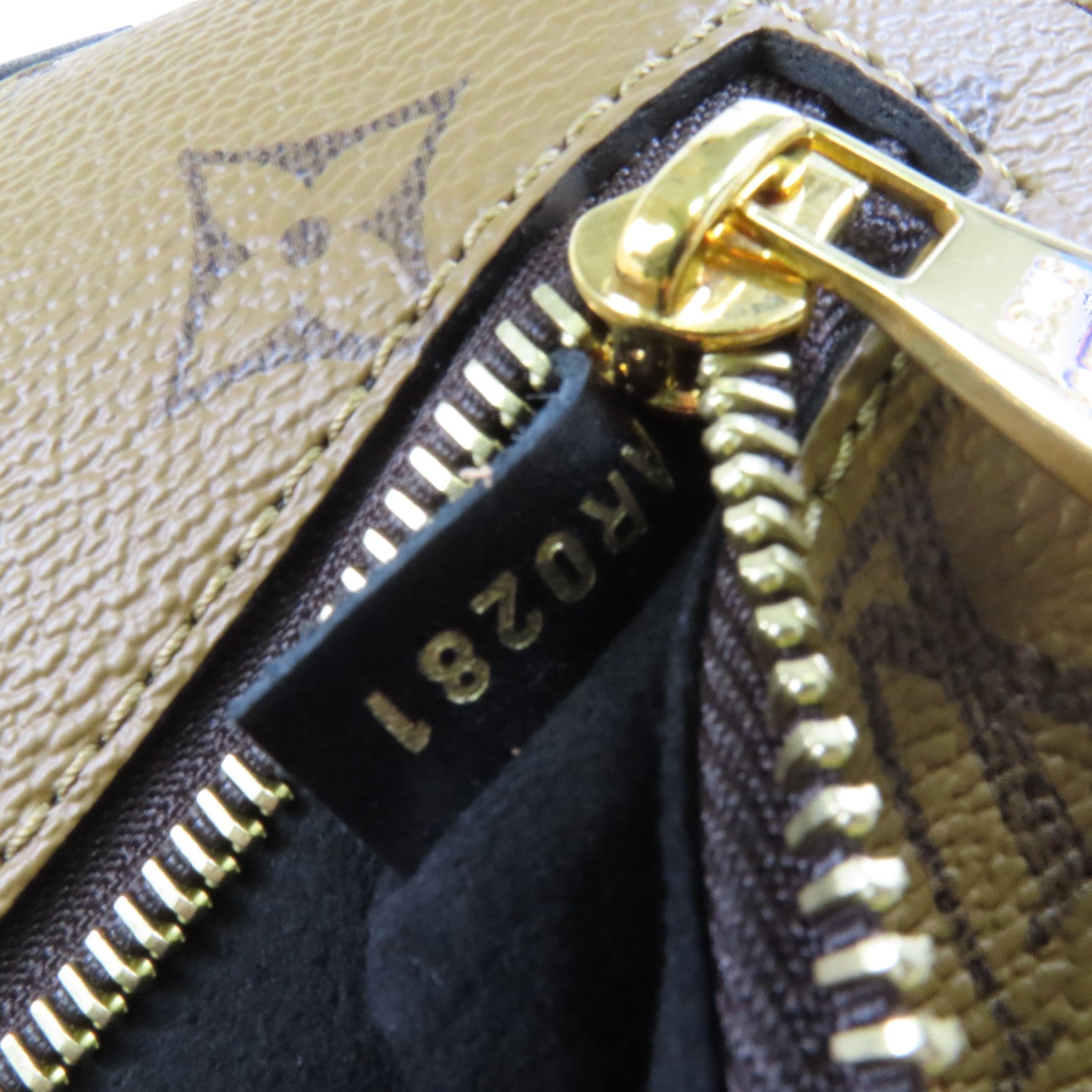 LOUIS VUITTON Monogram Reverse Pochette Metis金扣手挽肩背兩用袋