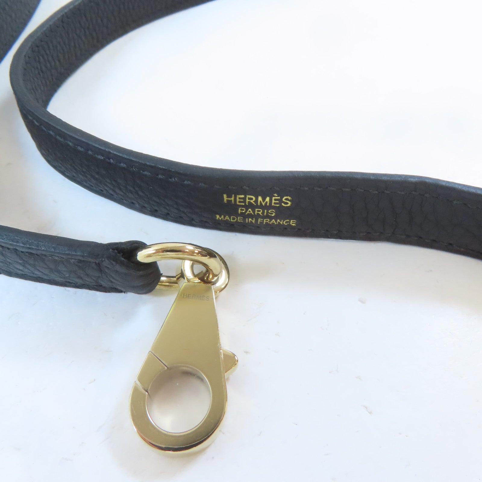 HERMES (PRICE DOWN) GHW Kelly 25 2 Way Shoulder Handbag Togo Leather Noir Black