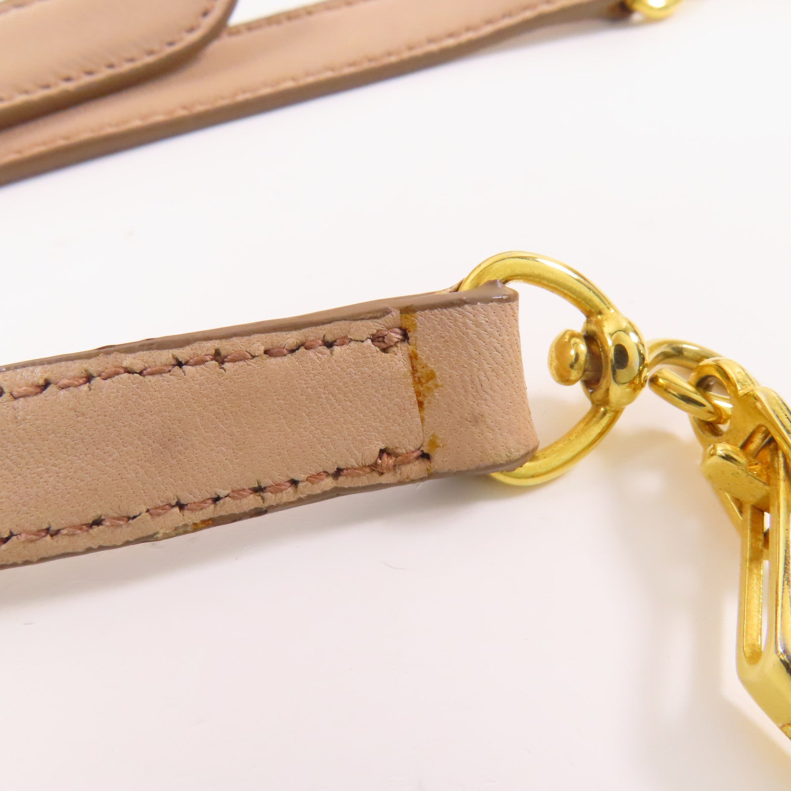 Miu Miu 牛皮皮革2 Way Bag金扣手挽肩背兩用袋