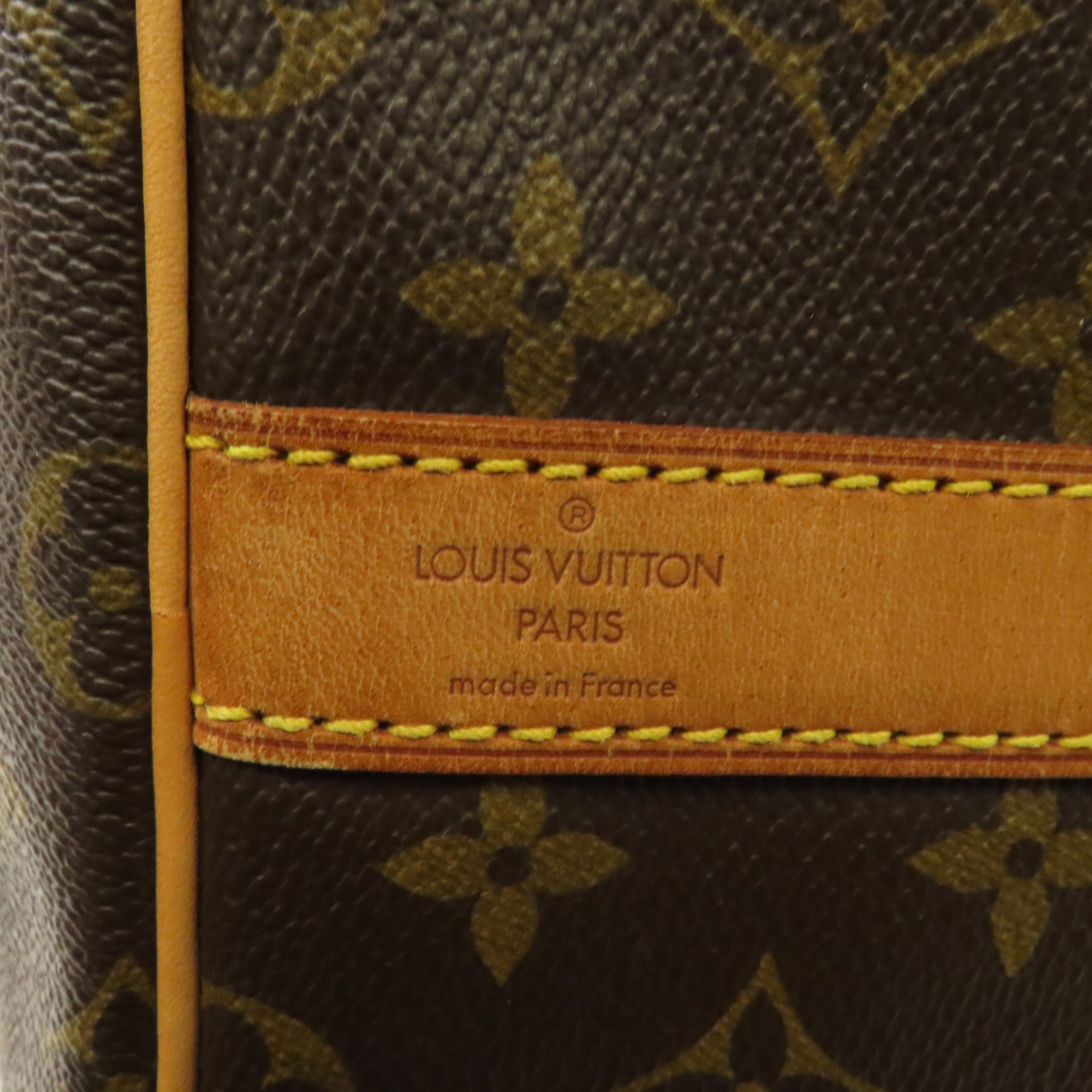 LOUIS VUITTON Monogram Keepall 50金扣波士頓包啡色