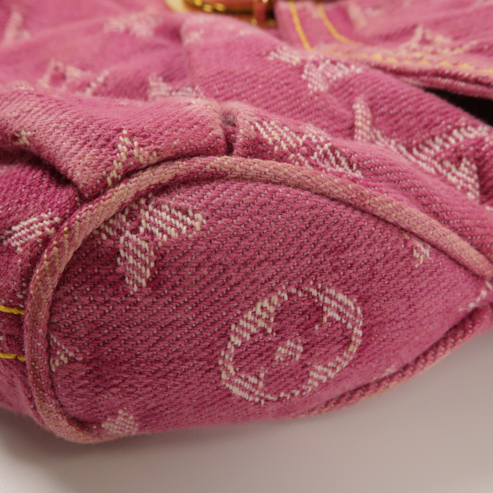 LOUIS VUITTON Monogram Denim Mini Pleaty肩背袋