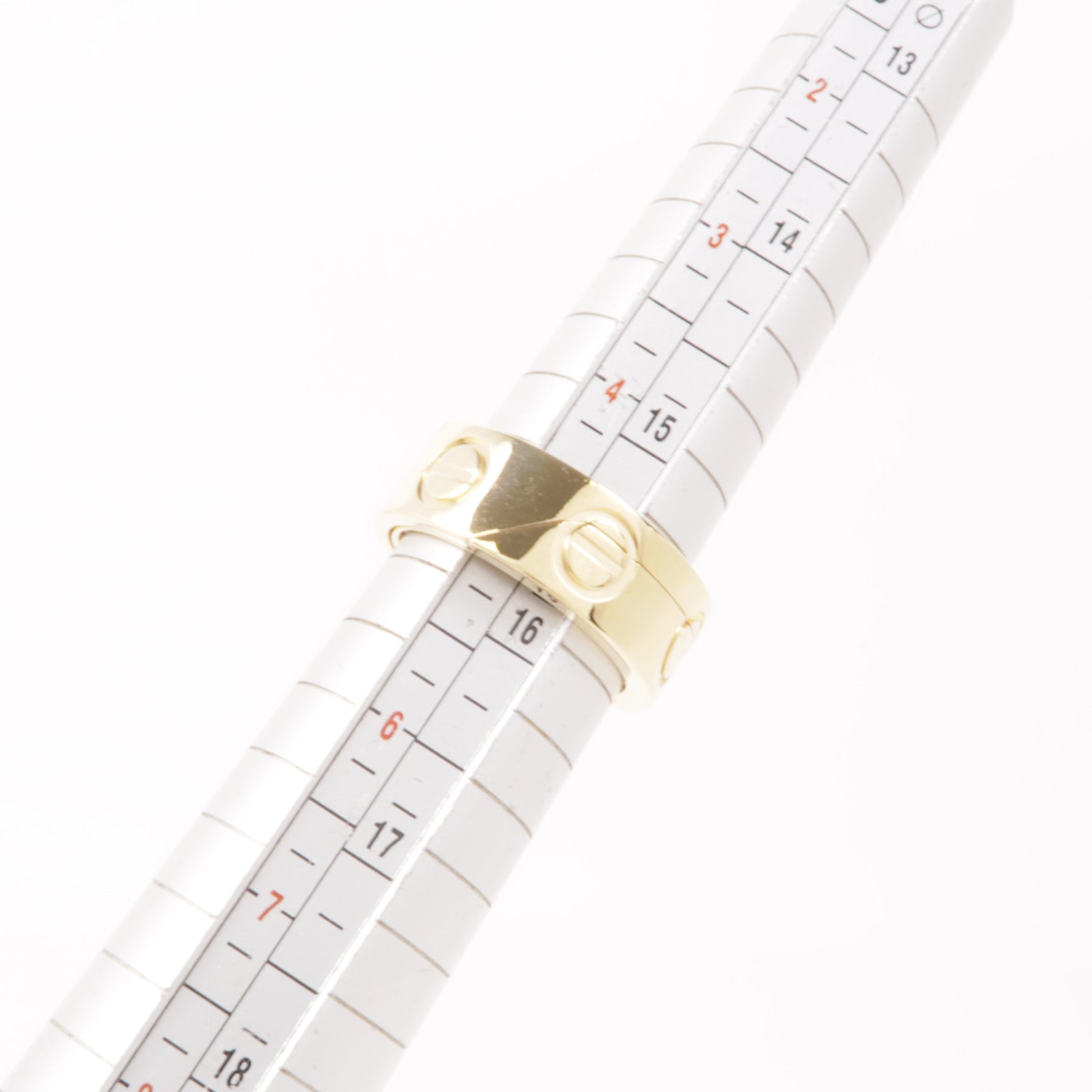 CARTIER 18K黃金Astro Love Ring戒指Cartier#49/US#4.75