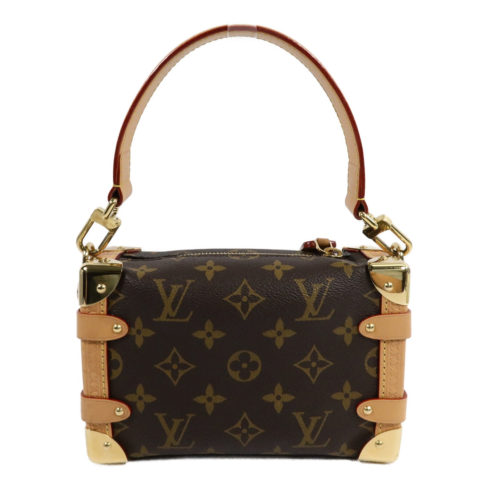 LOUIS VUITTON Monogram Side Trunk PM手挽肩背兩用袋