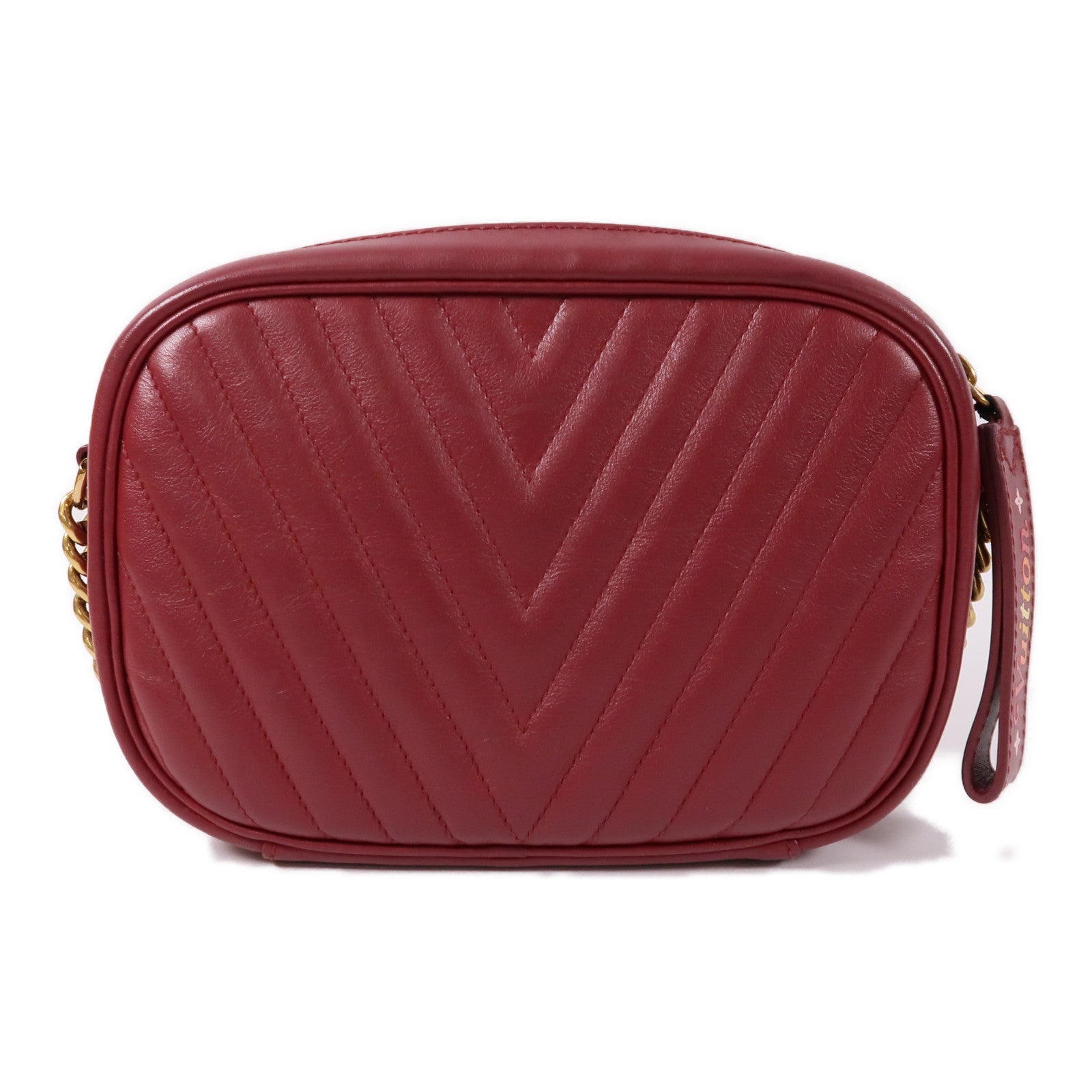 LOUIS VUITTON 牛皮皮革New Wave鏈帶肩背袋