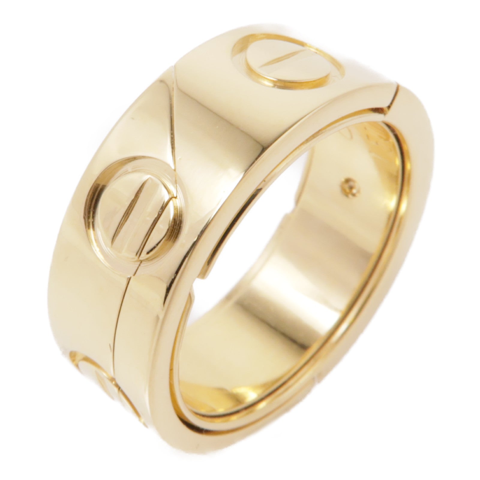 CARTIER 18K黃金Astro Love Ring戒指Cartier#49/US#4.75