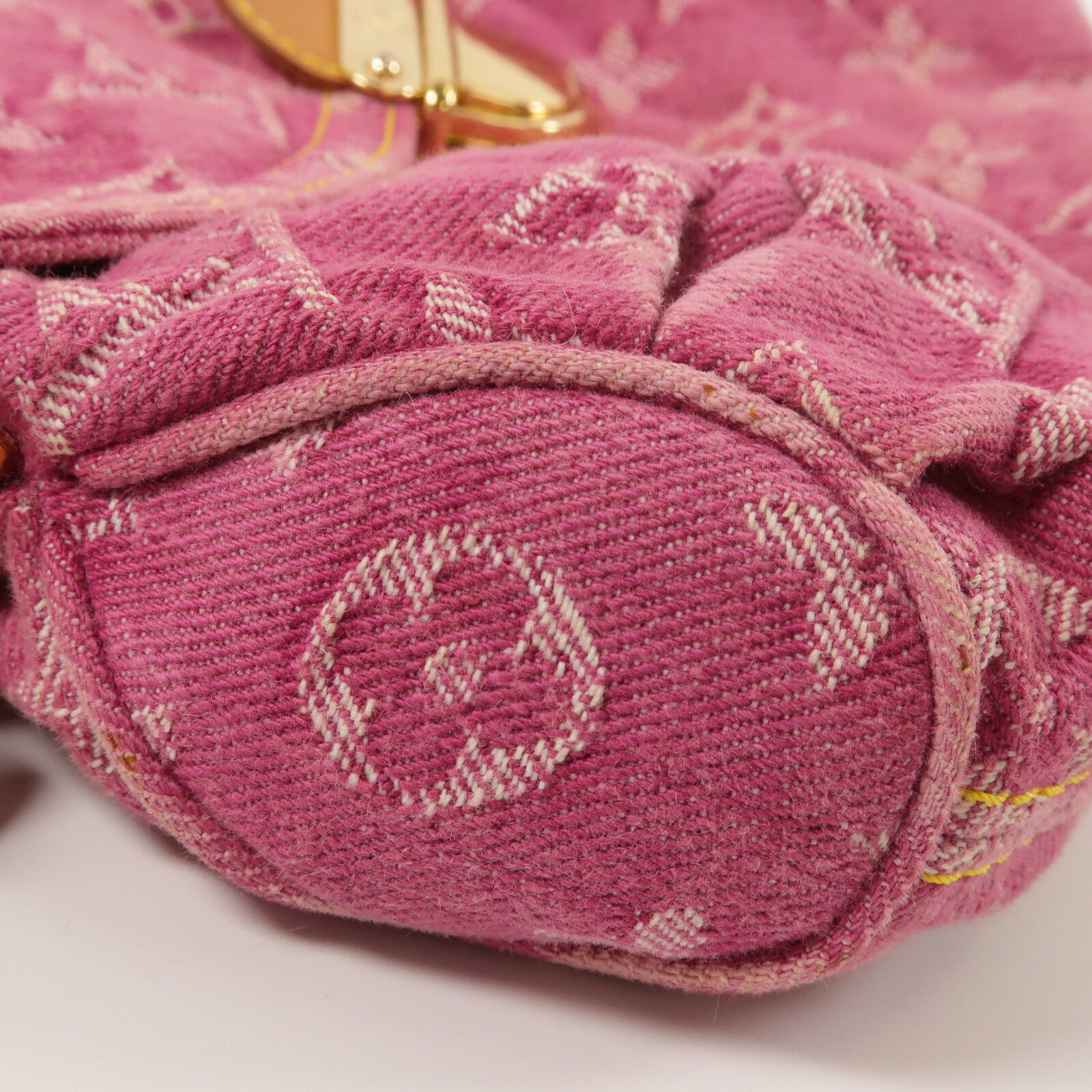LOUIS VUITTON Monogram Denim Mini Pleaty肩背袋
