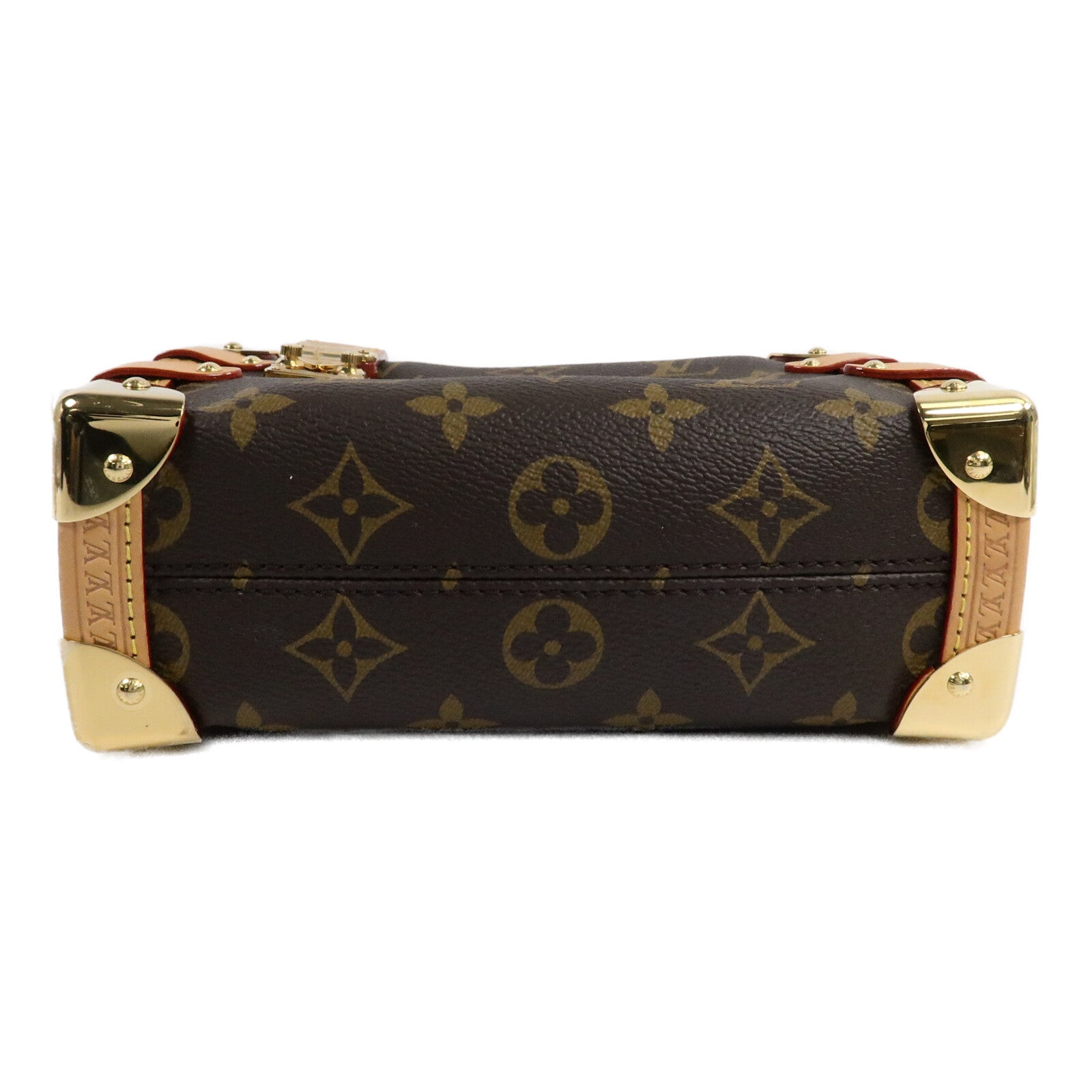 LOUIS VUITTON Monogram Side Trunk PM手挽肩背兩用袋