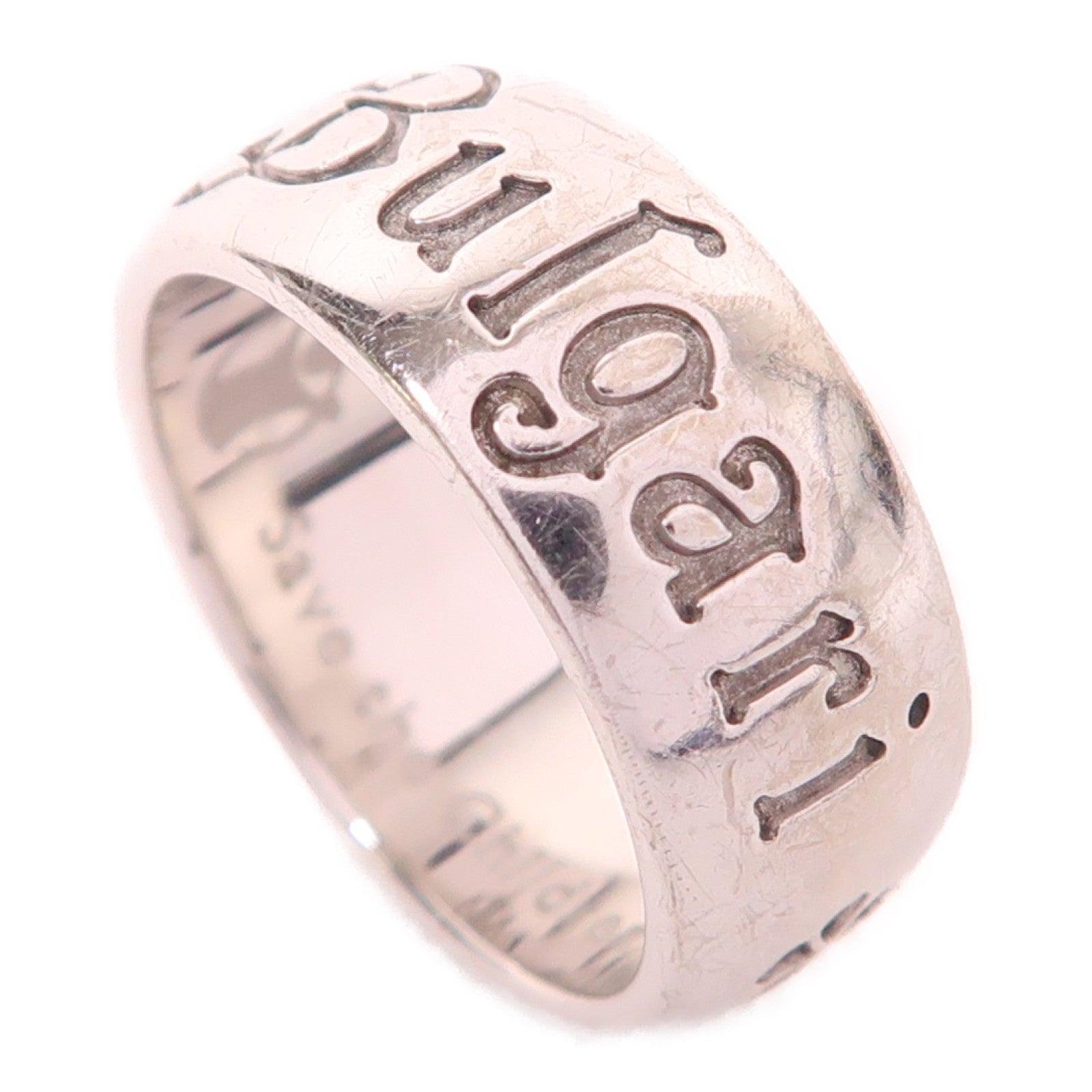 BVLGARI 【激減優惠】925純銀Save The Children Ring戒指US#6