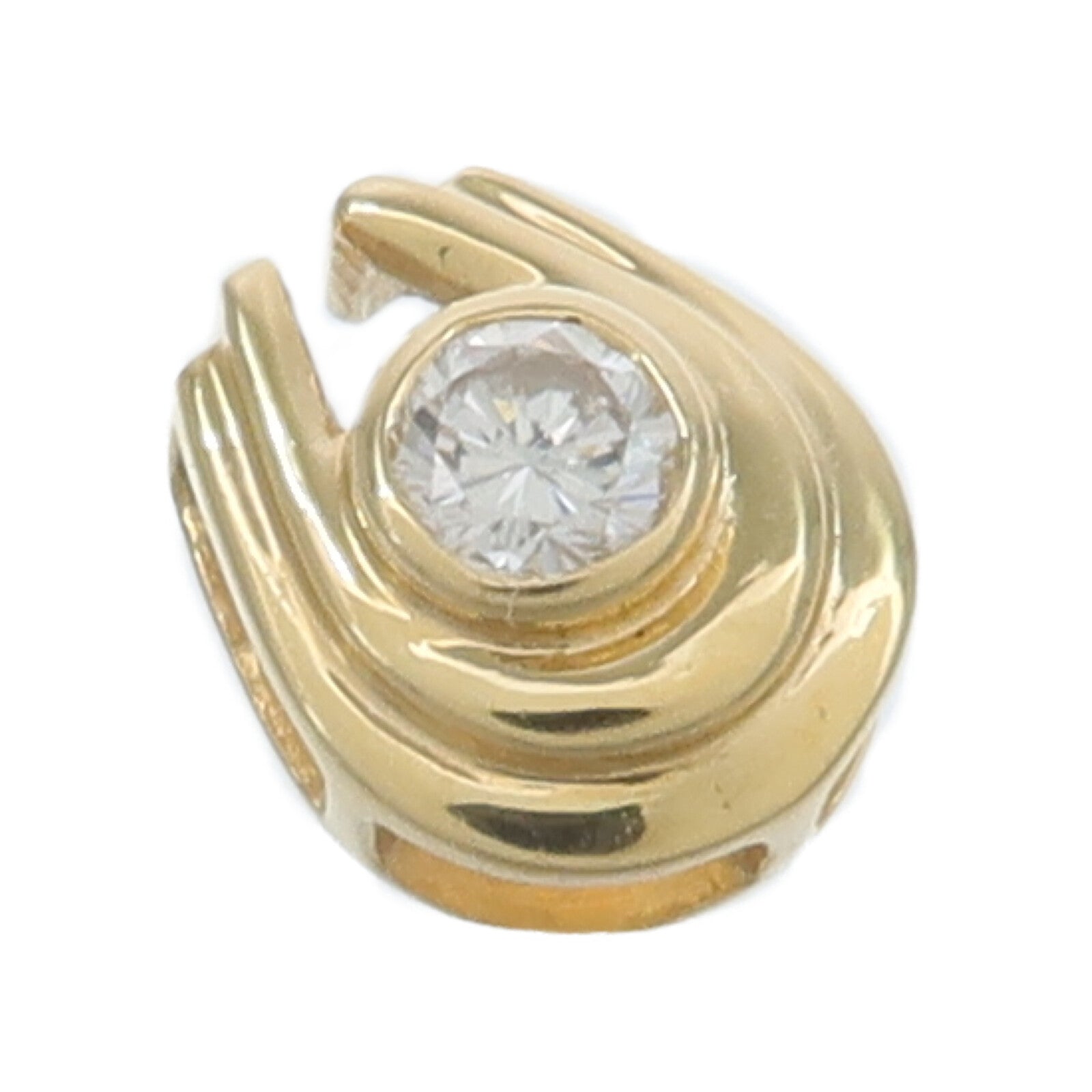 JEWELRY 18K黃金Diamond Pendant鑽石吊墜