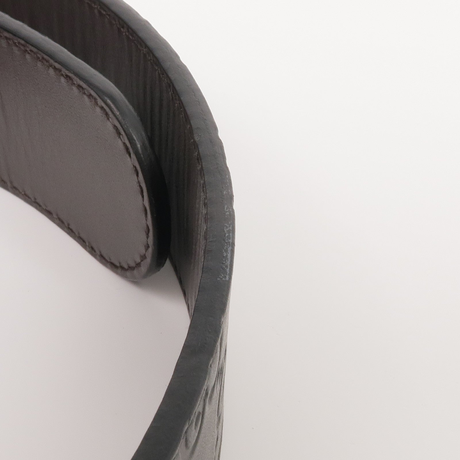 GUCCI 牛皮皮革Belt銀扣皮帶