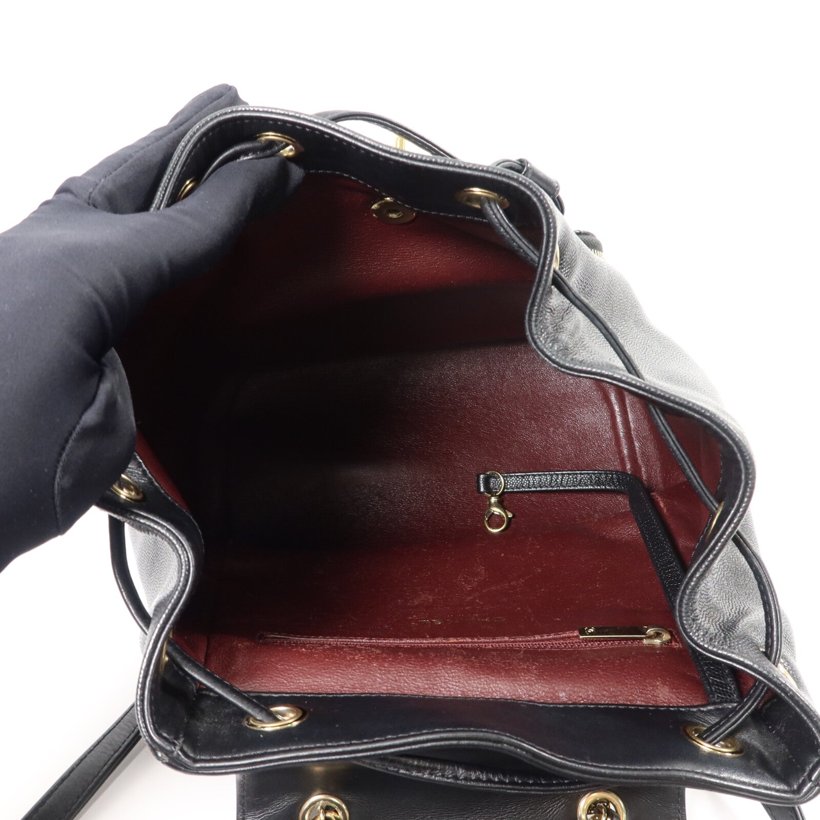 CHANEL 牛皮皮革Business Affinity Backpack背包