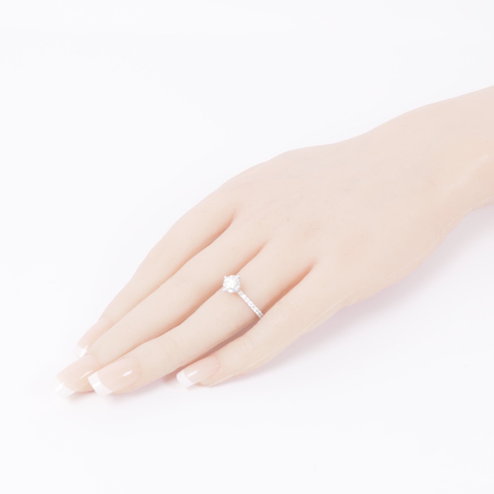 JEWELRY 18K白金Diamond Ring鑽石戒指US#6.25