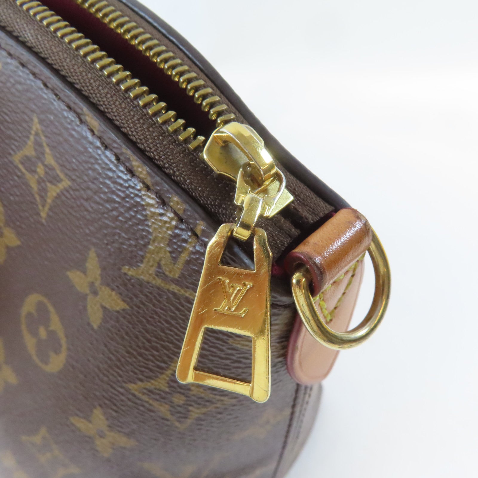 LOUIS VUITTON Monogram Boetie PM金扣手挽肩背兩用袋啡色