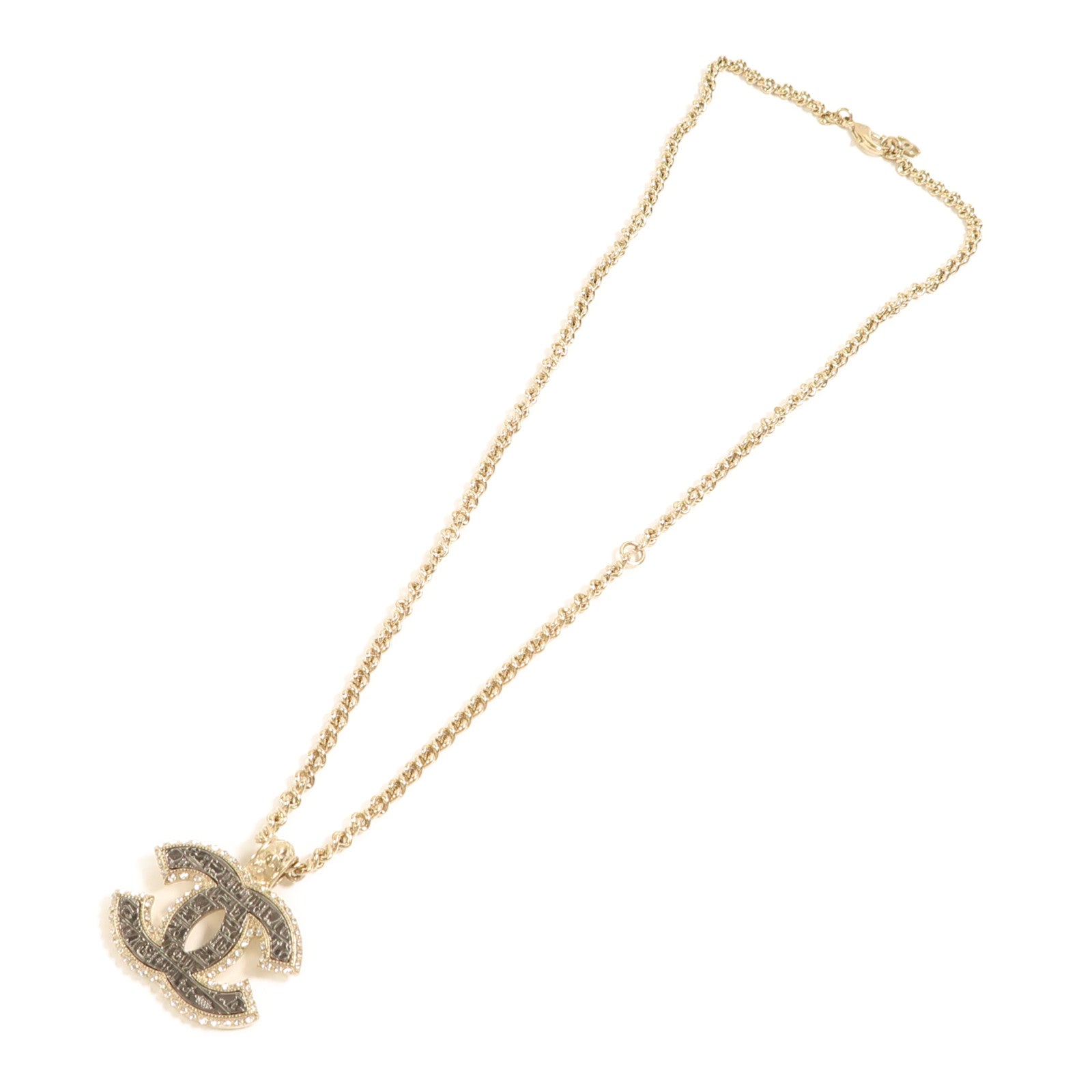 CHANEL 金屬Necklace項鍊金色/銀色