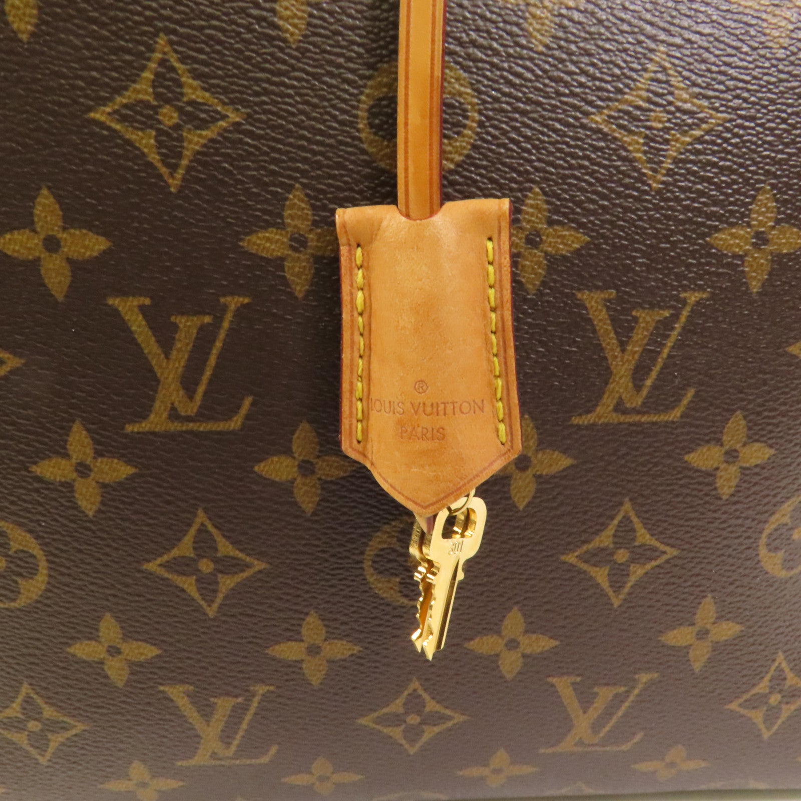 LOUIS VUITTON Monogram Montaigne MM金扣手挽肩背兩用袋