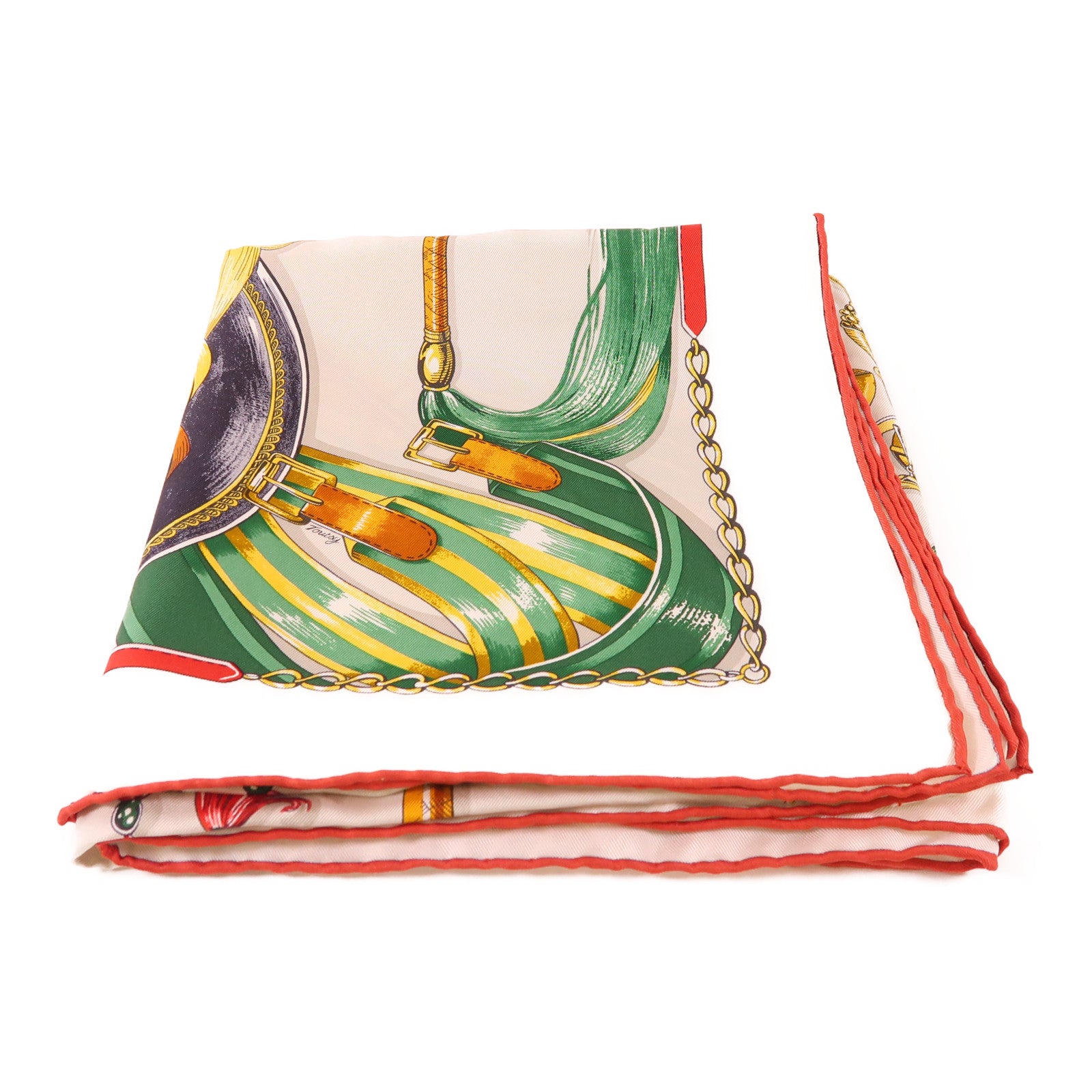 HERMES 絲質Scarf 90X90絲巾