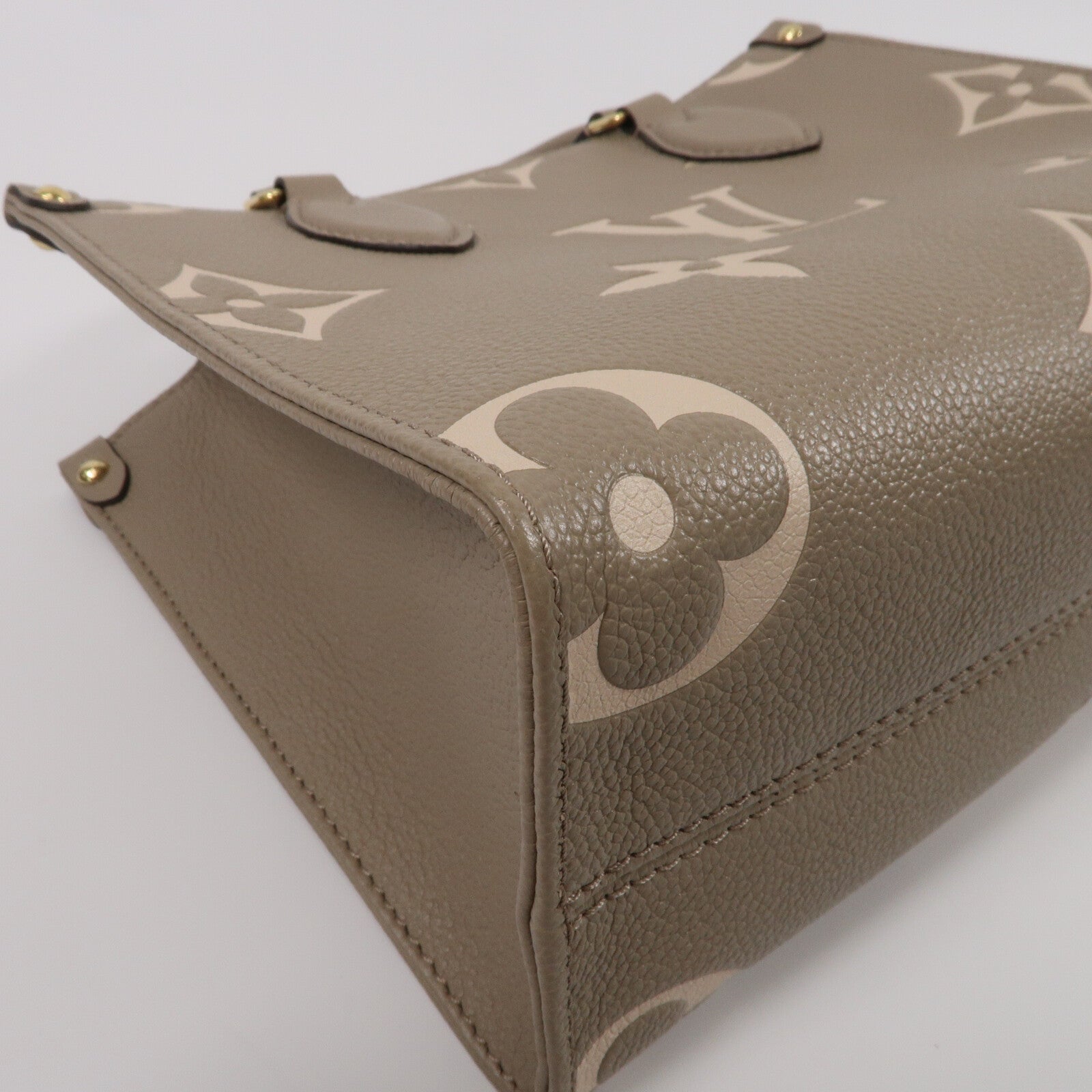 LOUIS VUITTON Monogram Empreinte OnTheGo PM手挽肩背兩用袋