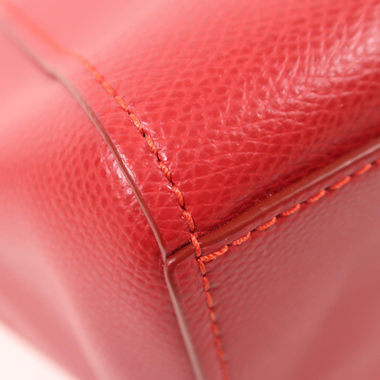 COACH 牛皮皮革Shoulder Bag銀扣肩背袋