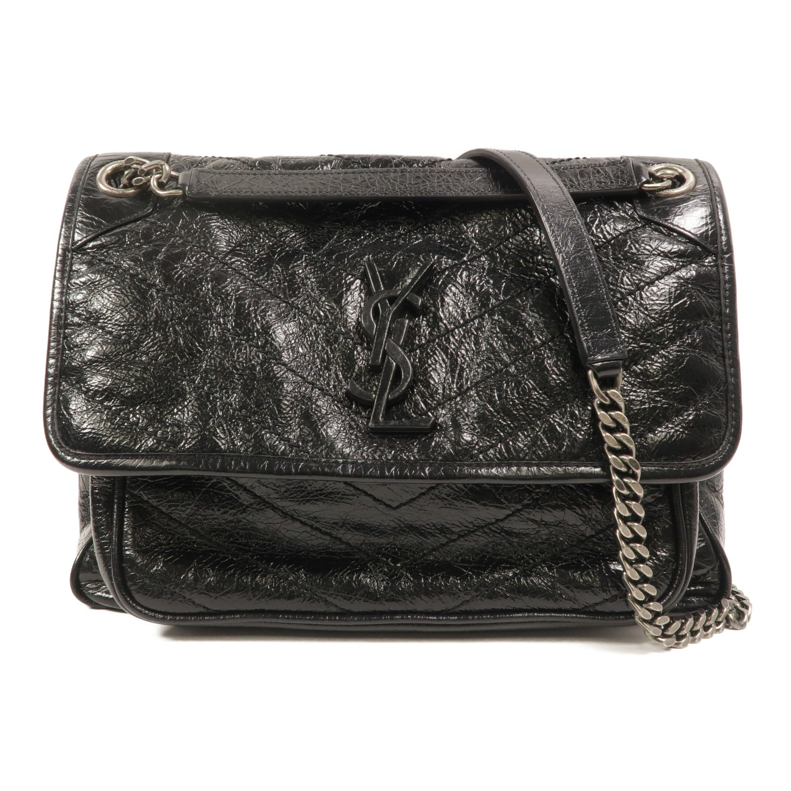 SAINT LAURENT 牛皮皮革Niki Medium鏈帶肩背袋