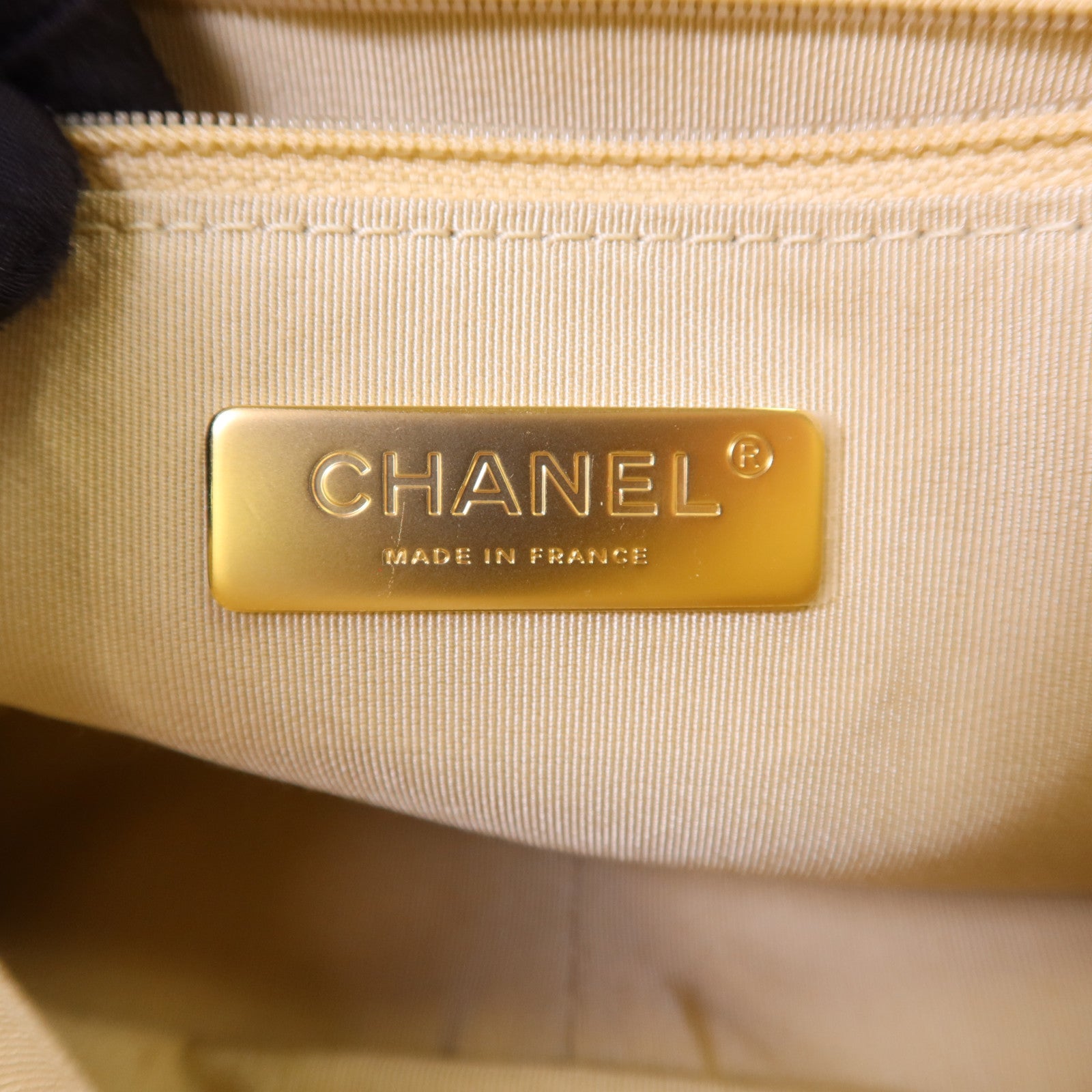 CHANEL 羊皮皮革Chanel 19 Small鏈帶手挽肩背兩用袋