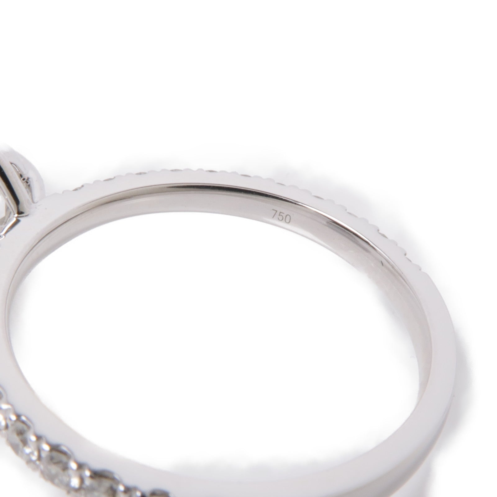 JEWELRY 18K白金Diamond Ring鑽石戒指US#6.25