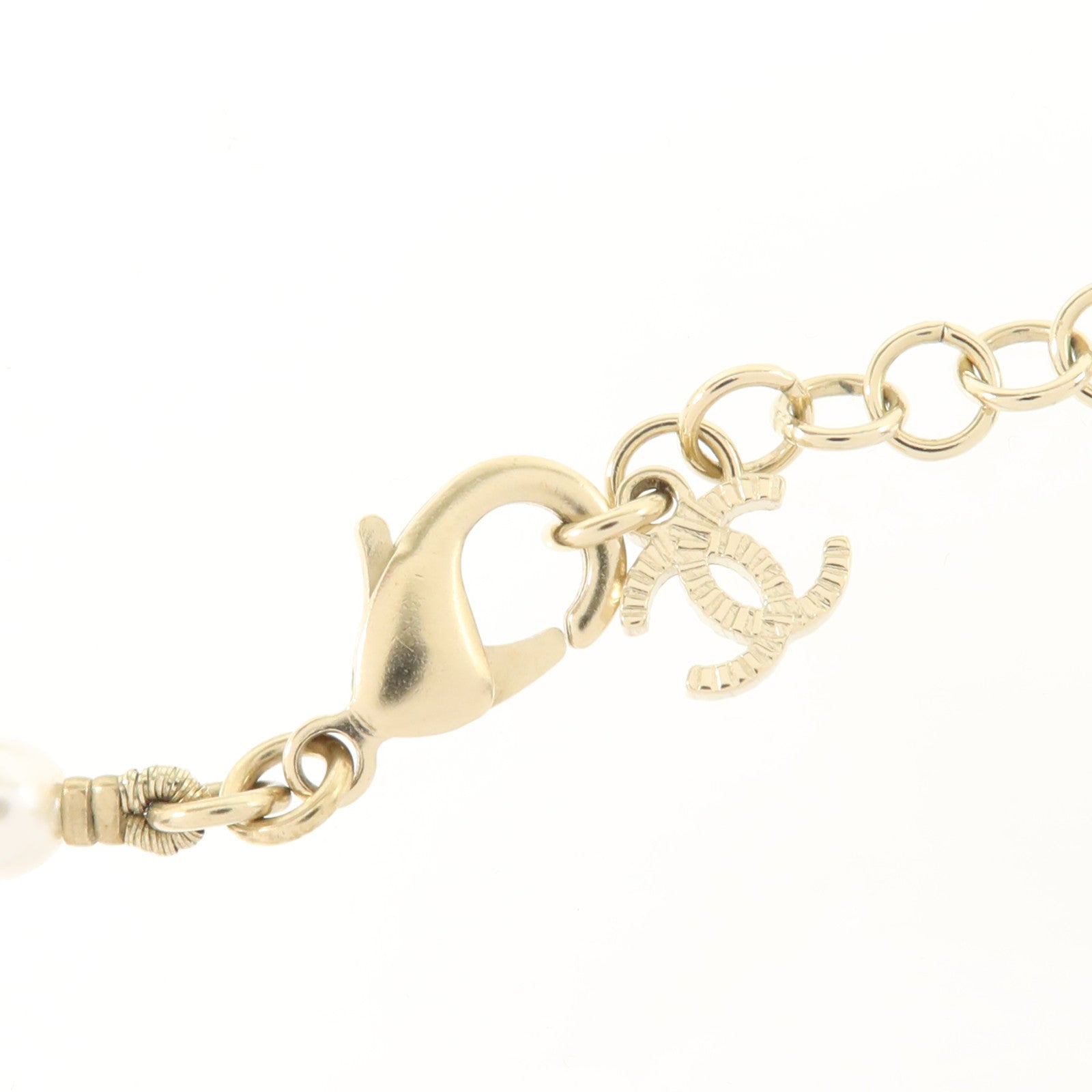 CHANEL PVC/金屬/皮革Choker Necklace項鏈