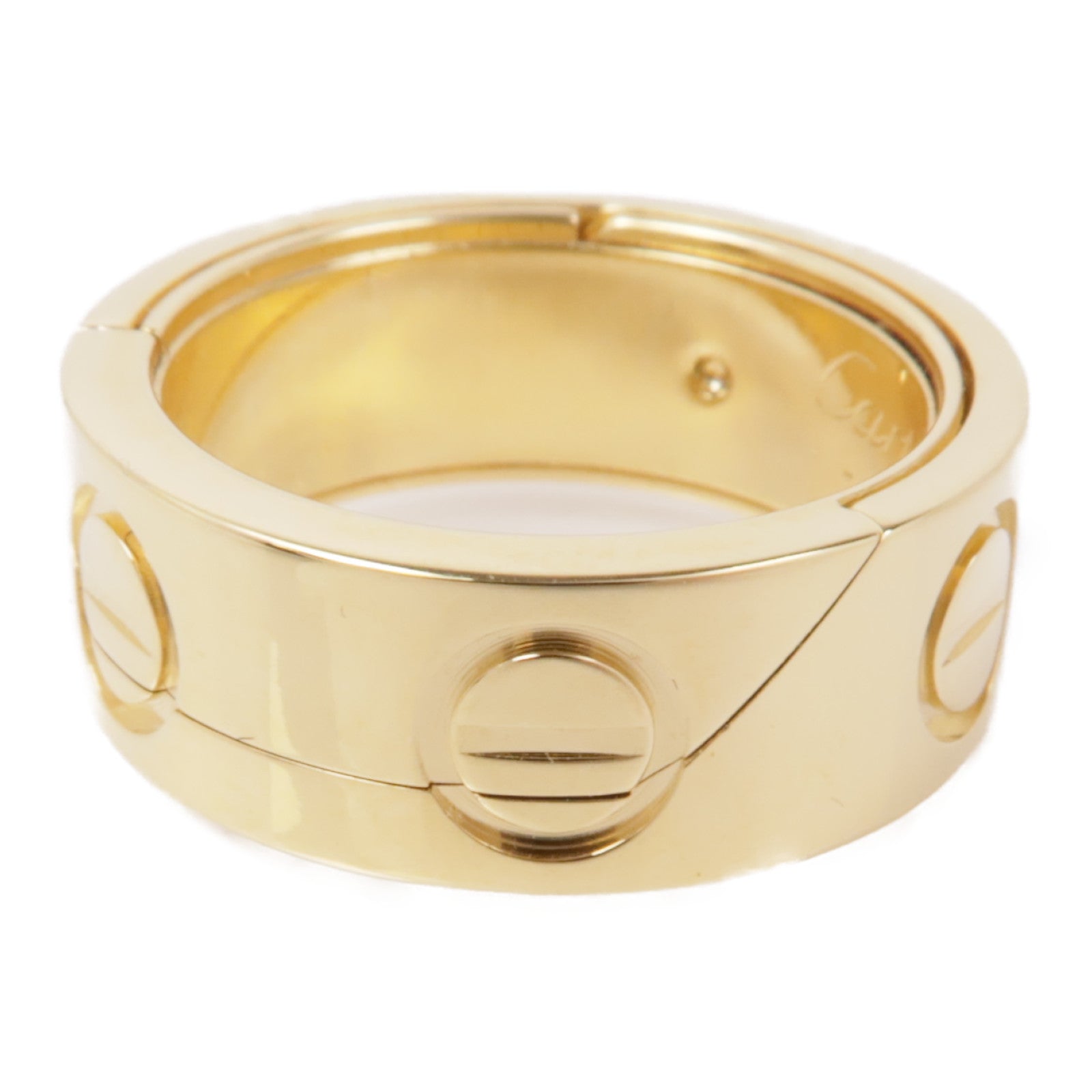 CARTIER 18K黃金Astro Love Ring戒指Cartier#49/US#4.75