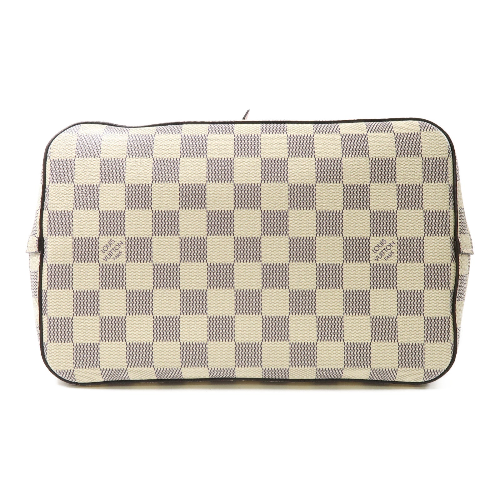 LOUIS VUITTON Damier Azur Neo Noe金扣肩背袋白色