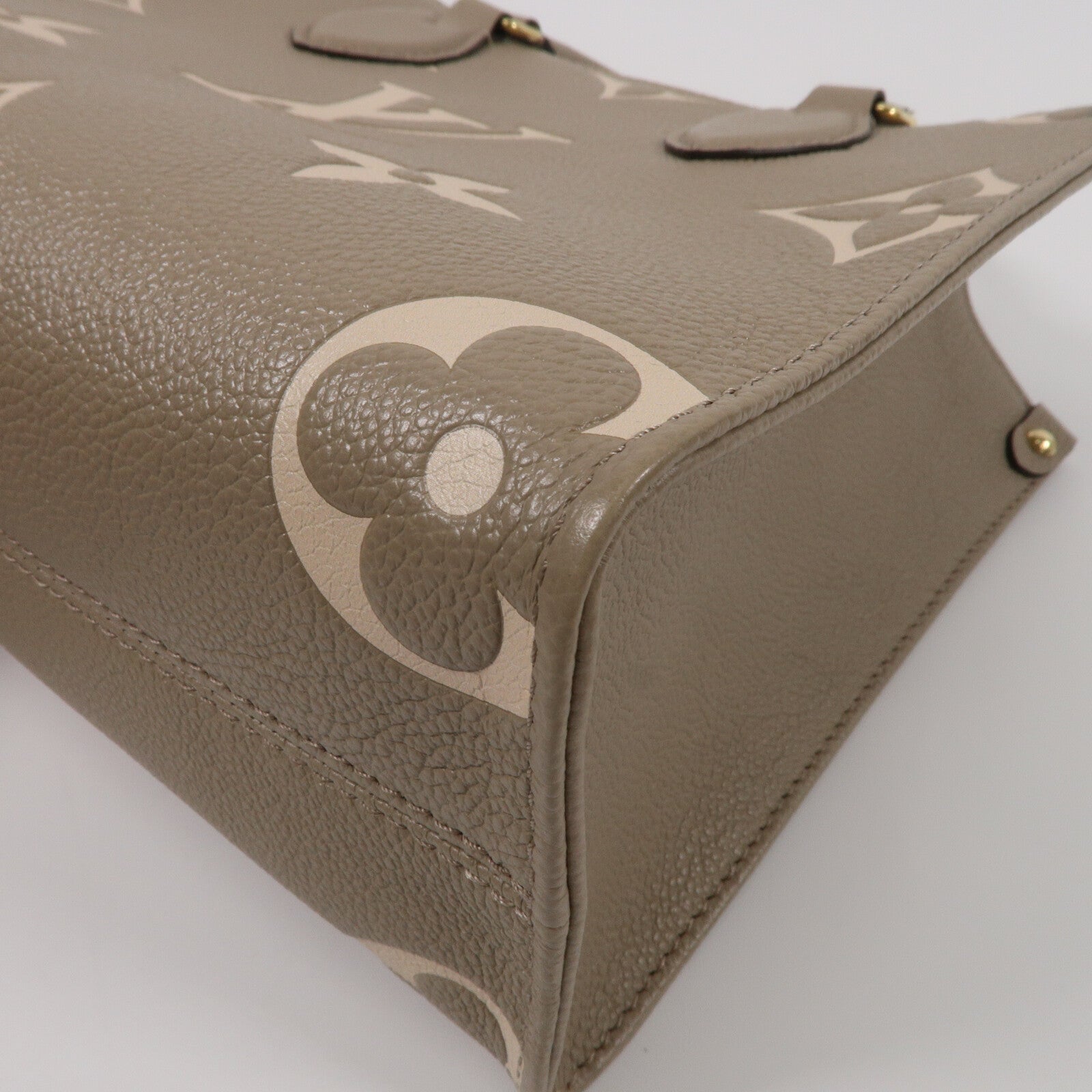 LOUIS VUITTON Monogram Empreinte OnTheGo PM手挽肩背兩用袋