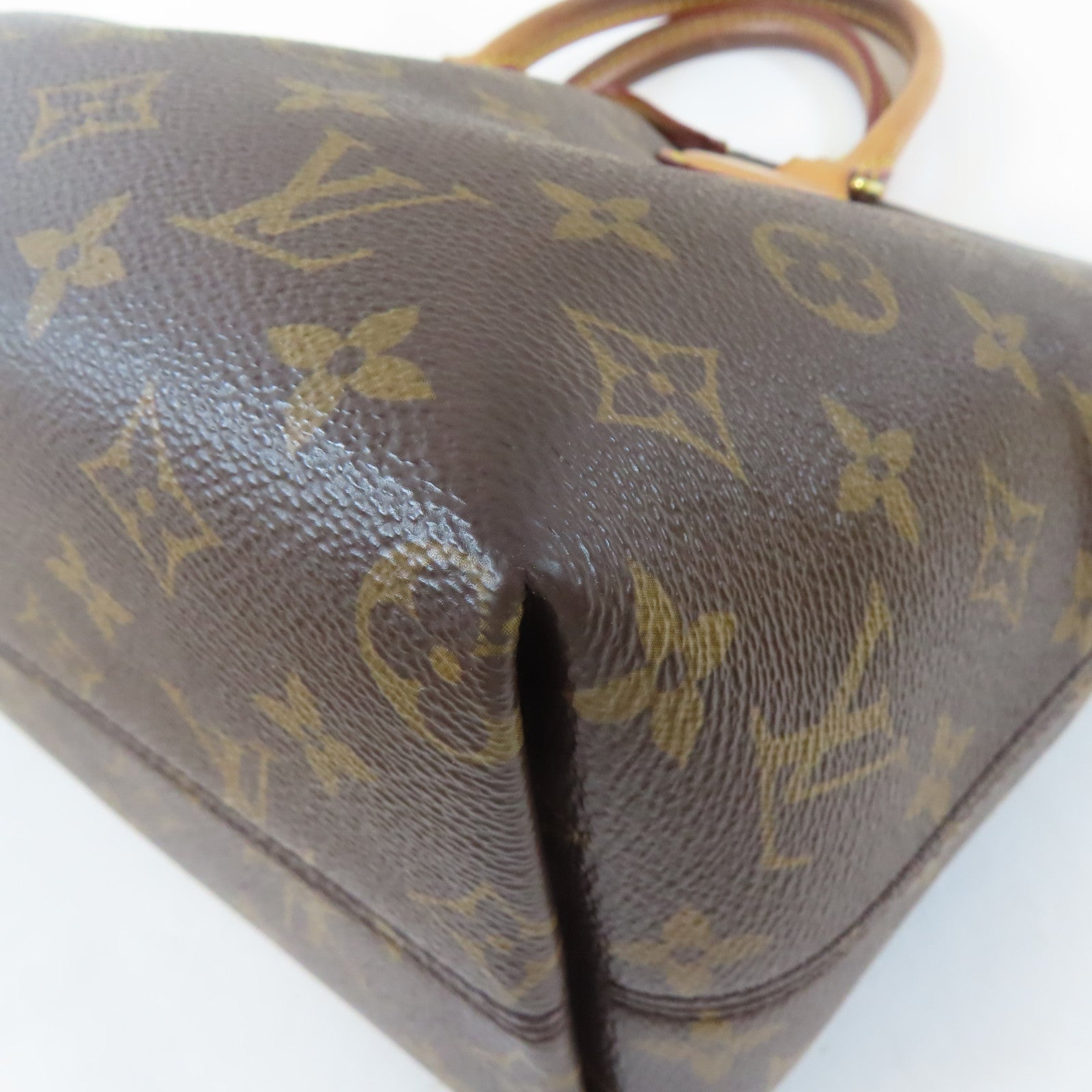 LOUIS VUITTON Monogram Boetie PM金扣手挽肩背兩用袋啡色