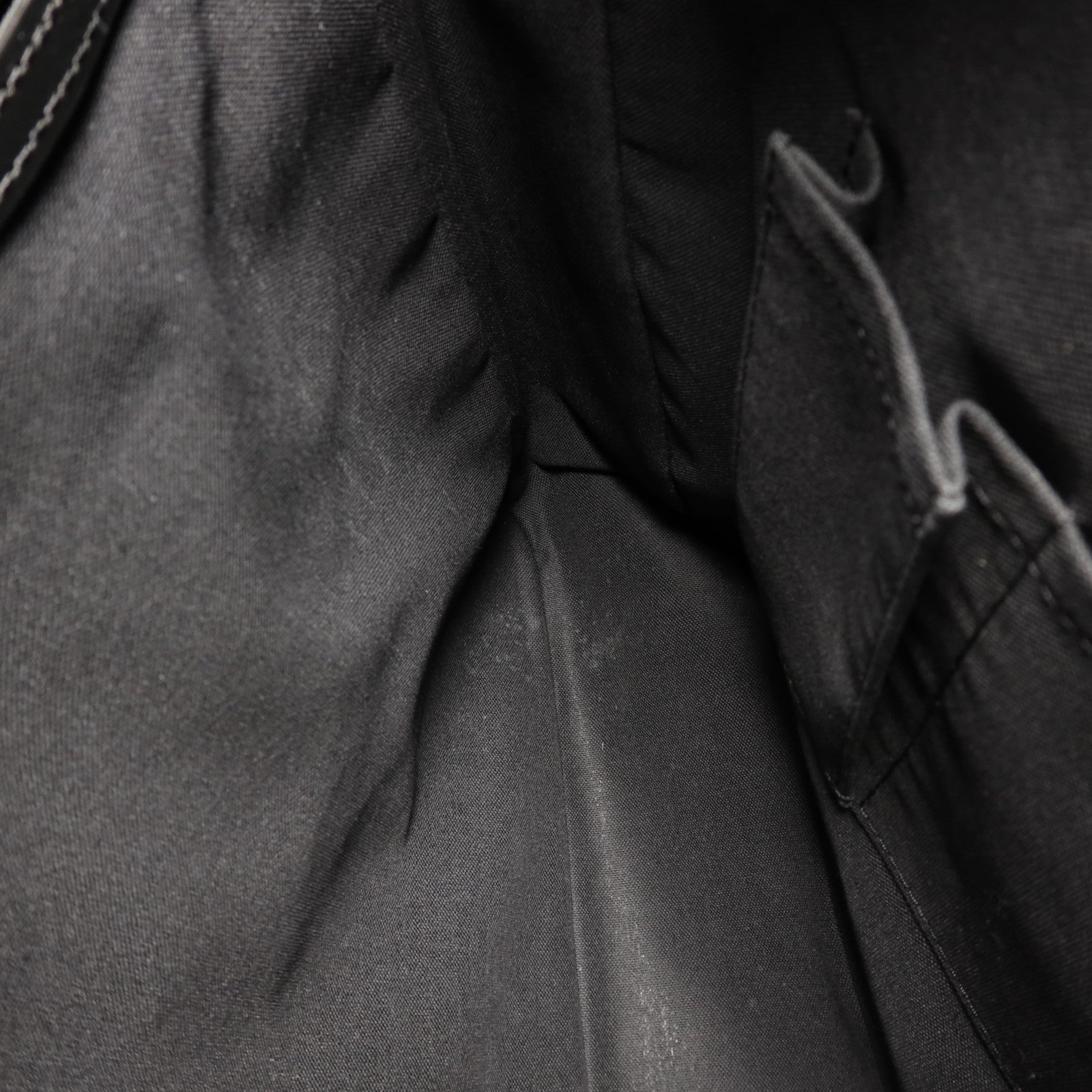 LOUIS VUITTON Damier Graphite Tadao PM銀扣手挽肩背兩用袋