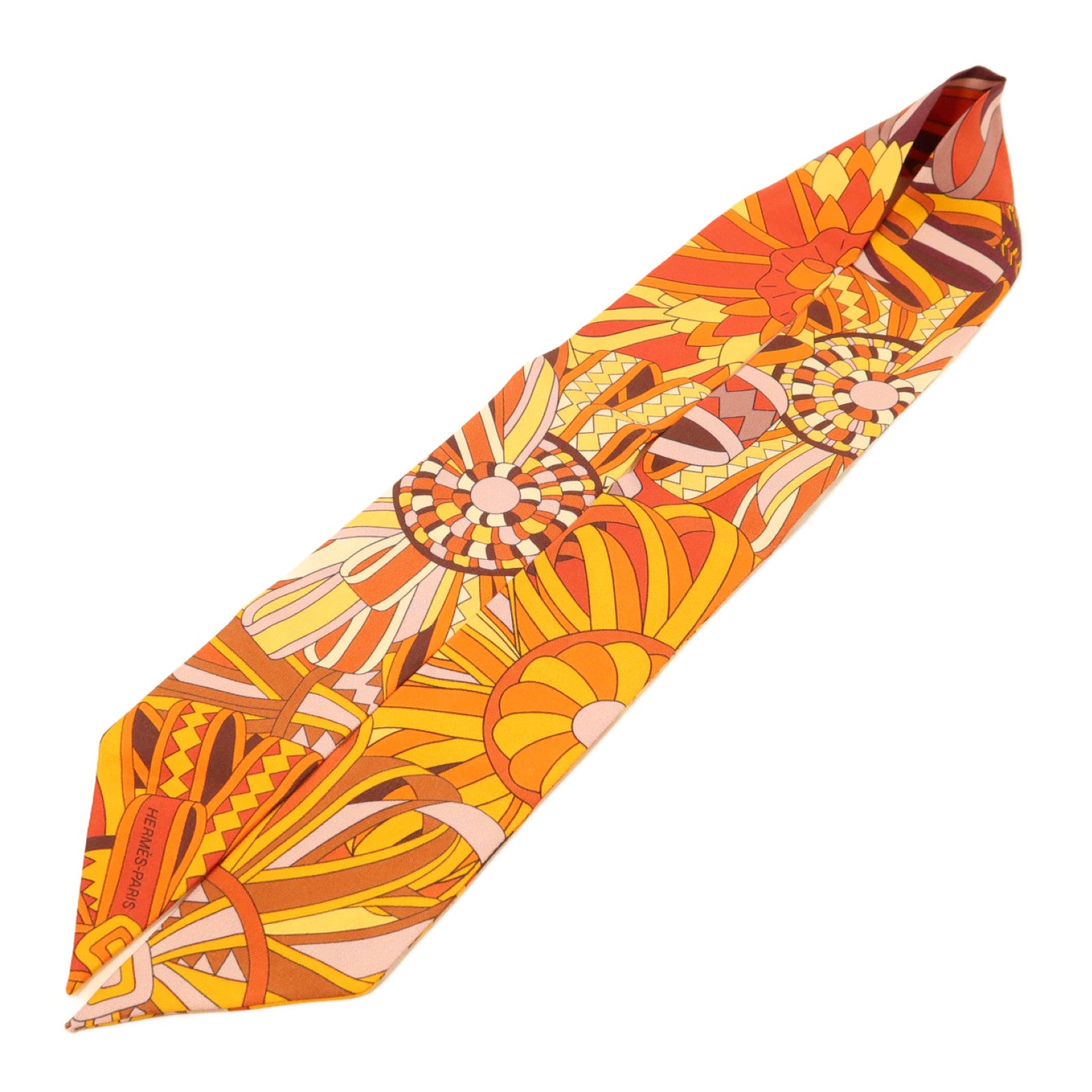 HERMES 絲質Twilly絲巾