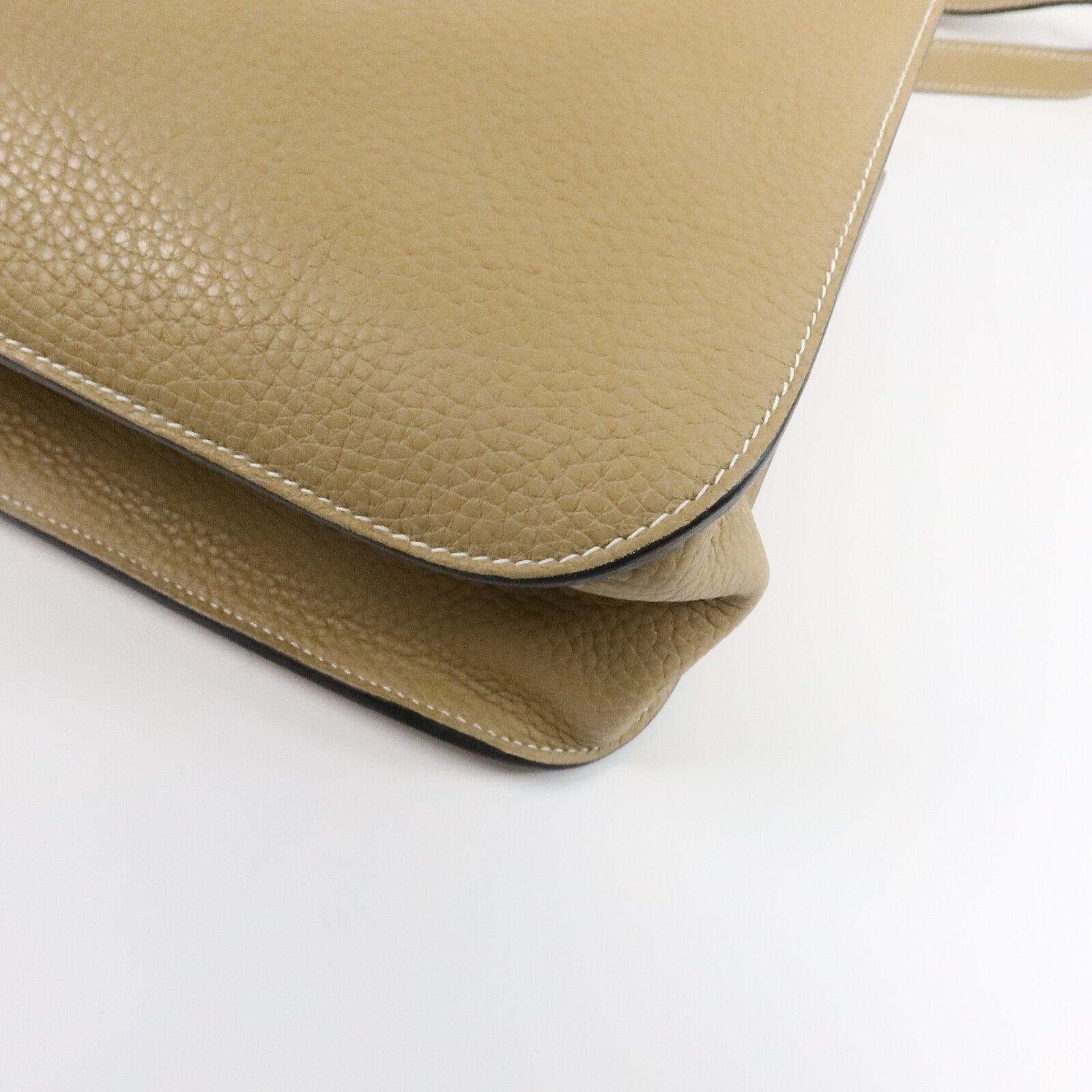 HERMES Clemence皮革Halzan 31手挽肩背兩用袋Trench