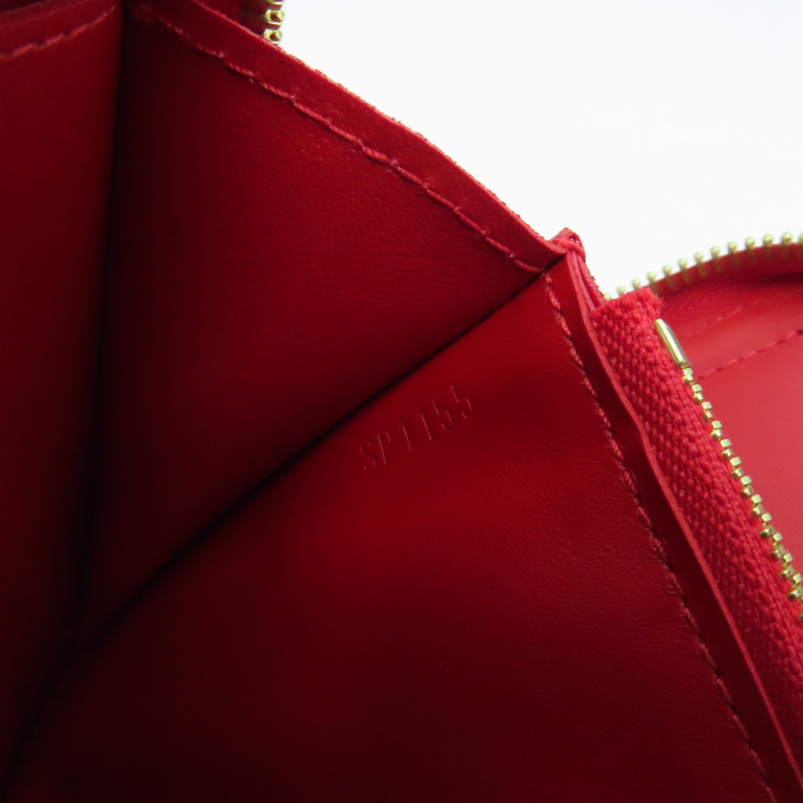 LOUIS VUITTON 【激減優惠】Vernis Daily Organizer Wallet金扣長錢包紅色