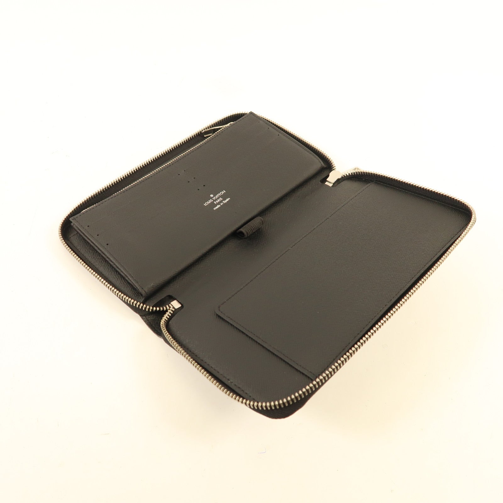 LOUIS VUITTON Damier Graphite Zippy Organizer銀扣長錢包