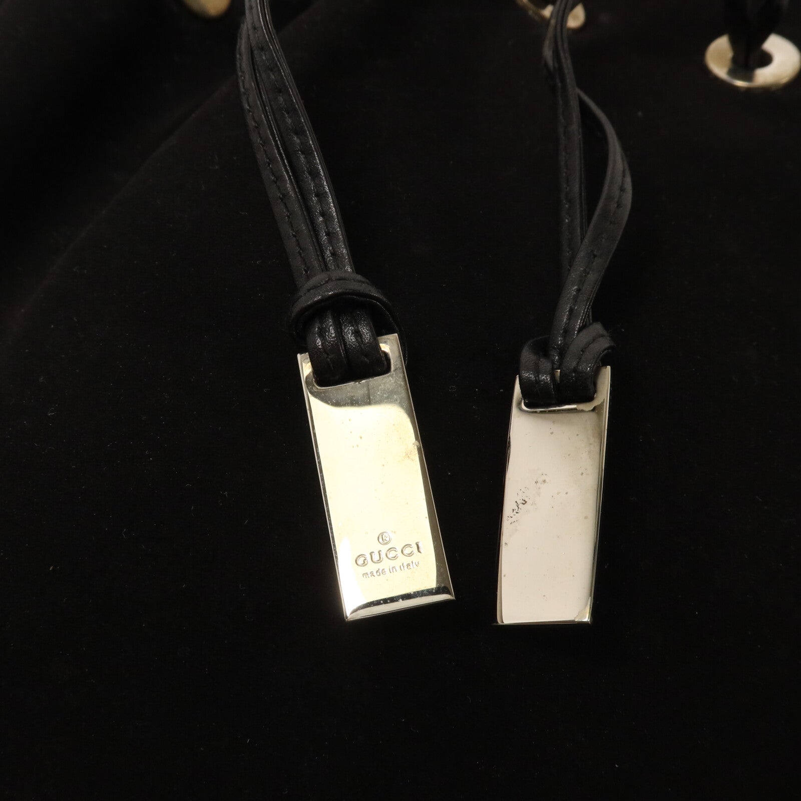 GUCCI 麂皮皮革Hand Bag手挽袋