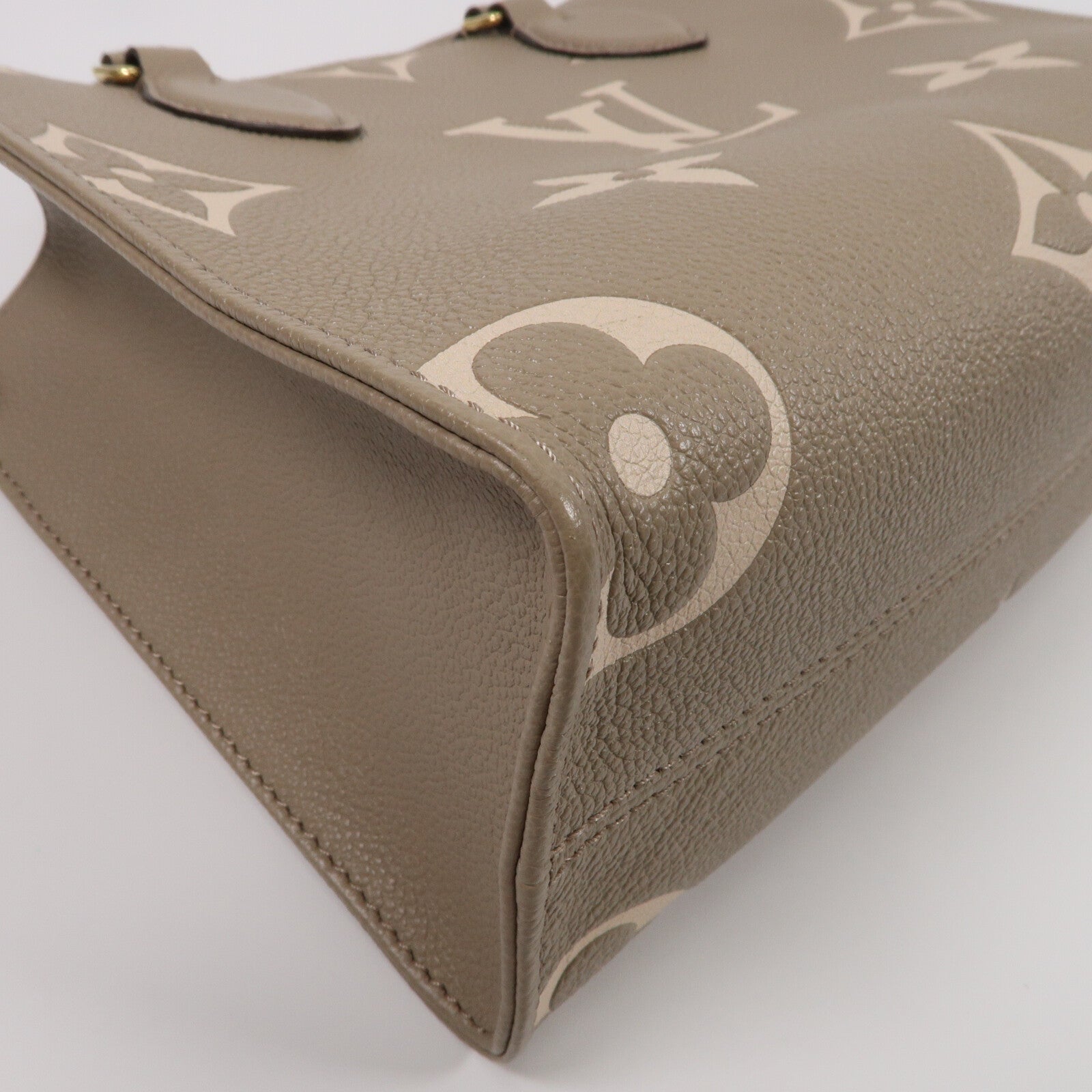 LOUIS VUITTON Monogram Empreinte OnTheGo PM手挽肩背兩用袋