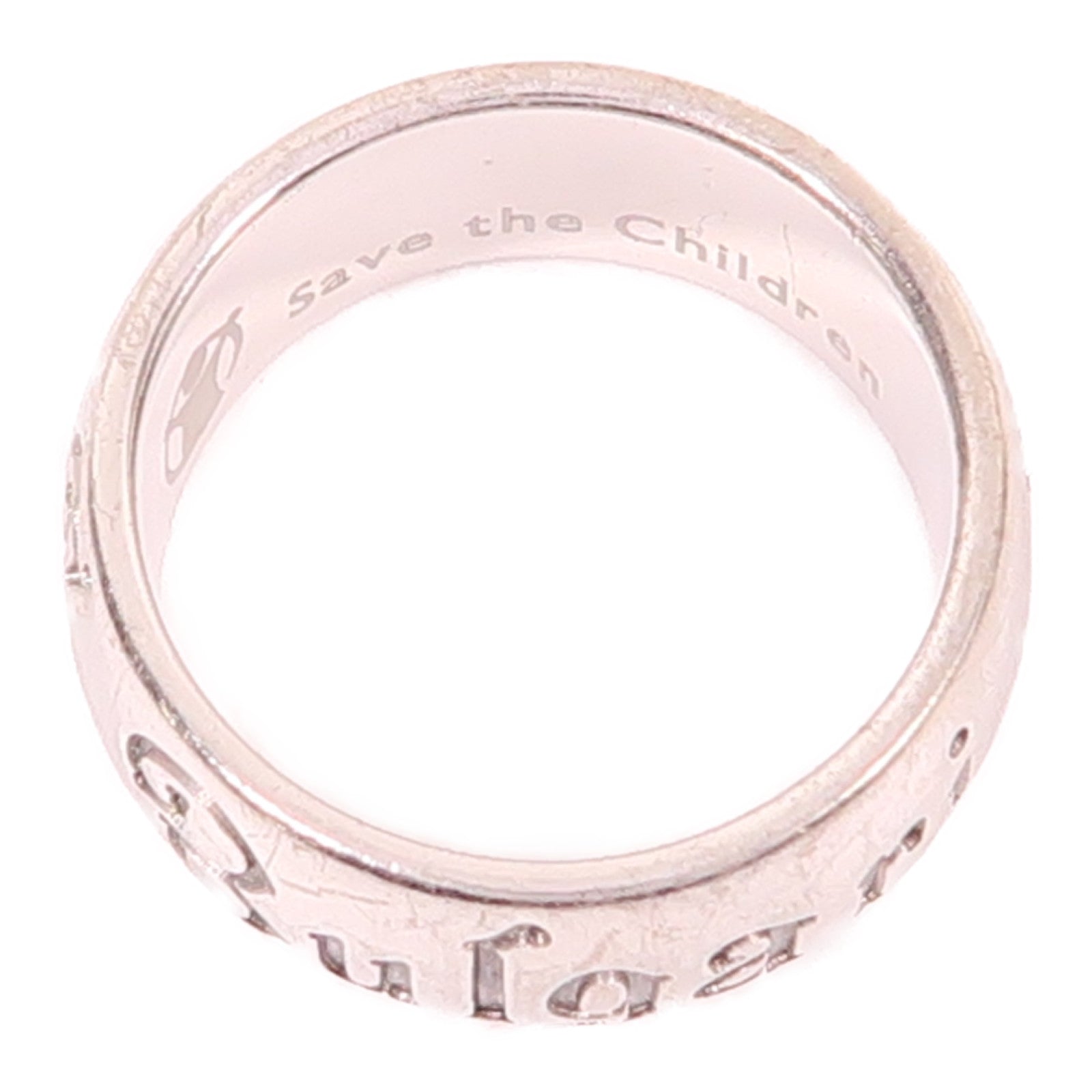 BVLGARI 925純銀Save The Children Ring戒指US#6