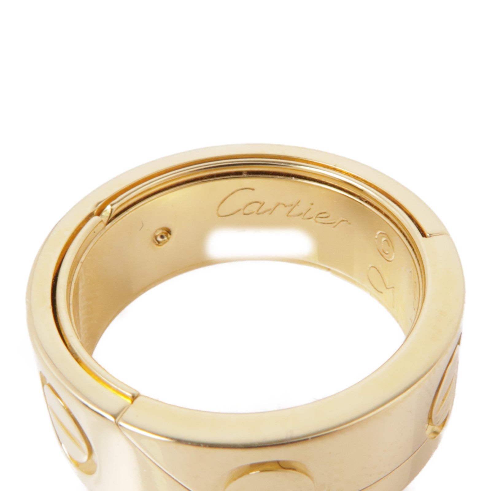 CARTIER 18K黃金Astro Love Ring戒指Cartier#49/US#4.75