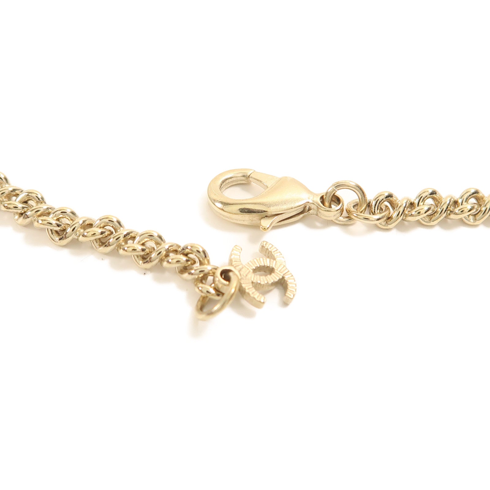 CHANEL 金屬Necklace項鍊金色/銀色
