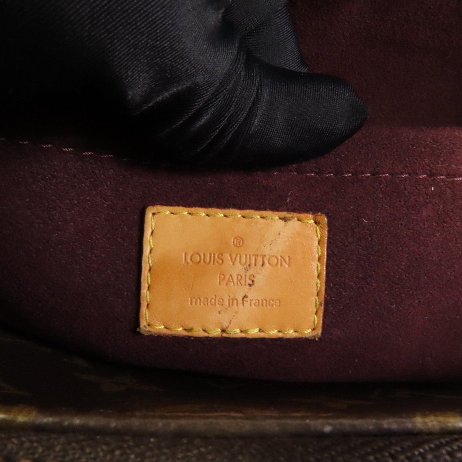LOUIS VUITTON Monogram Montaigne MM金扣手挽肩背兩用袋