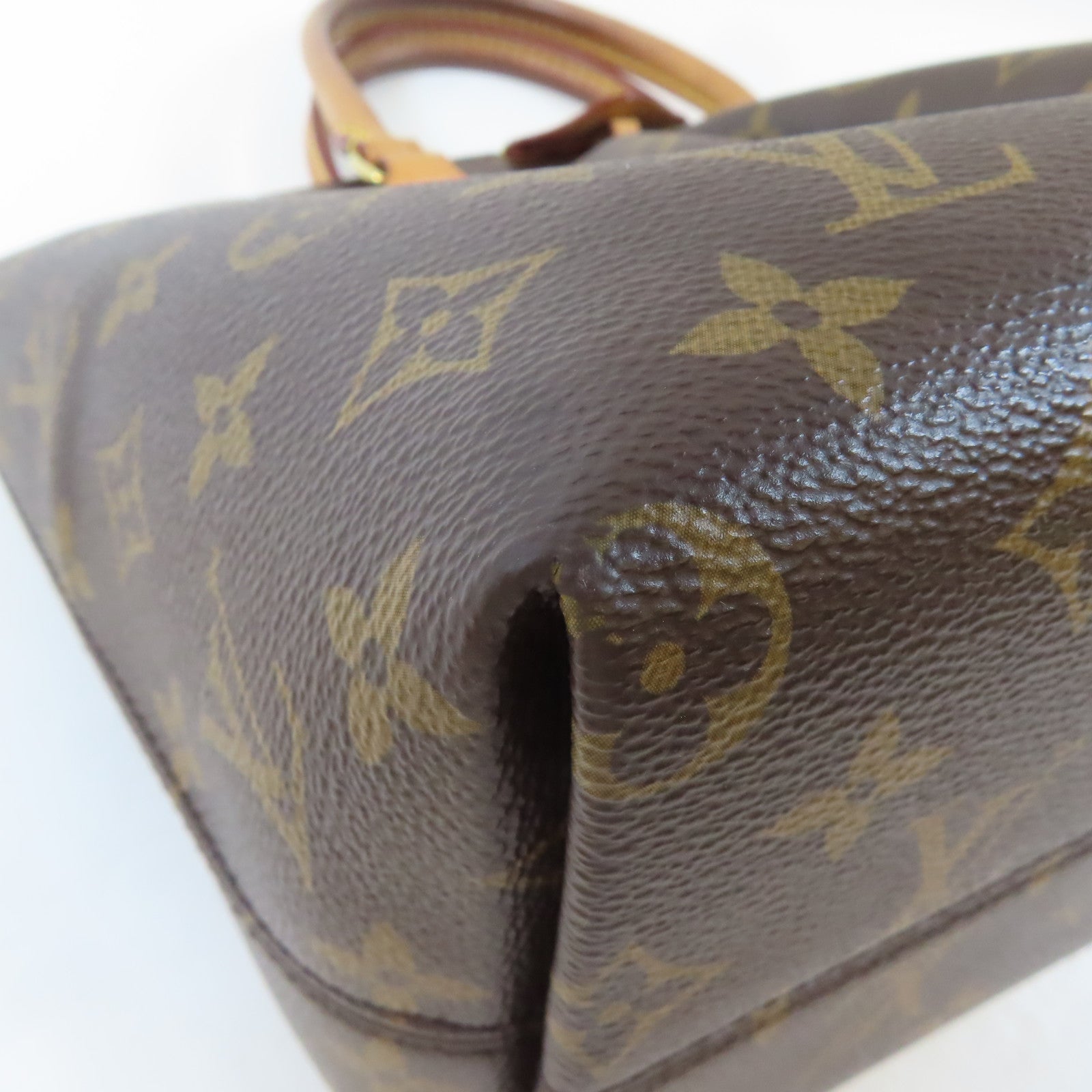 LOUIS VUITTON Monogram Boetie PM金扣手挽肩背兩用袋啡色