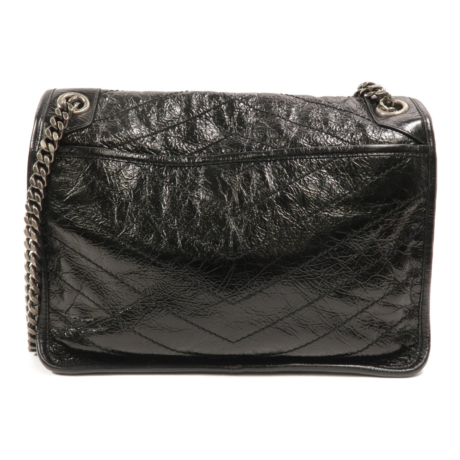 SAINT LAURENT 牛皮皮革Niki Medium鏈帶肩背袋