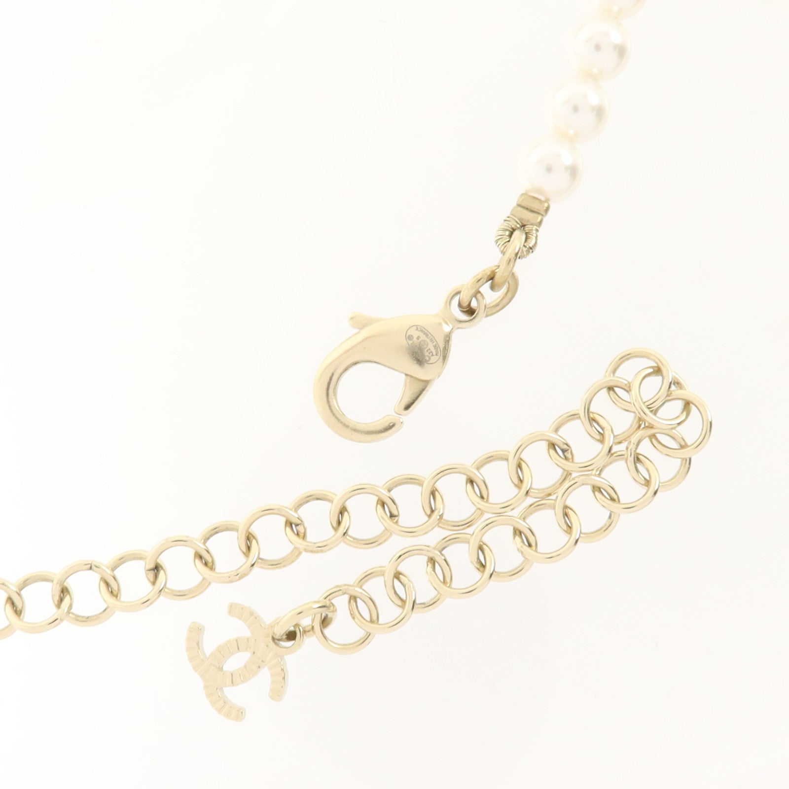 CHANEL PVC/金屬/皮革Choker Necklace項鏈