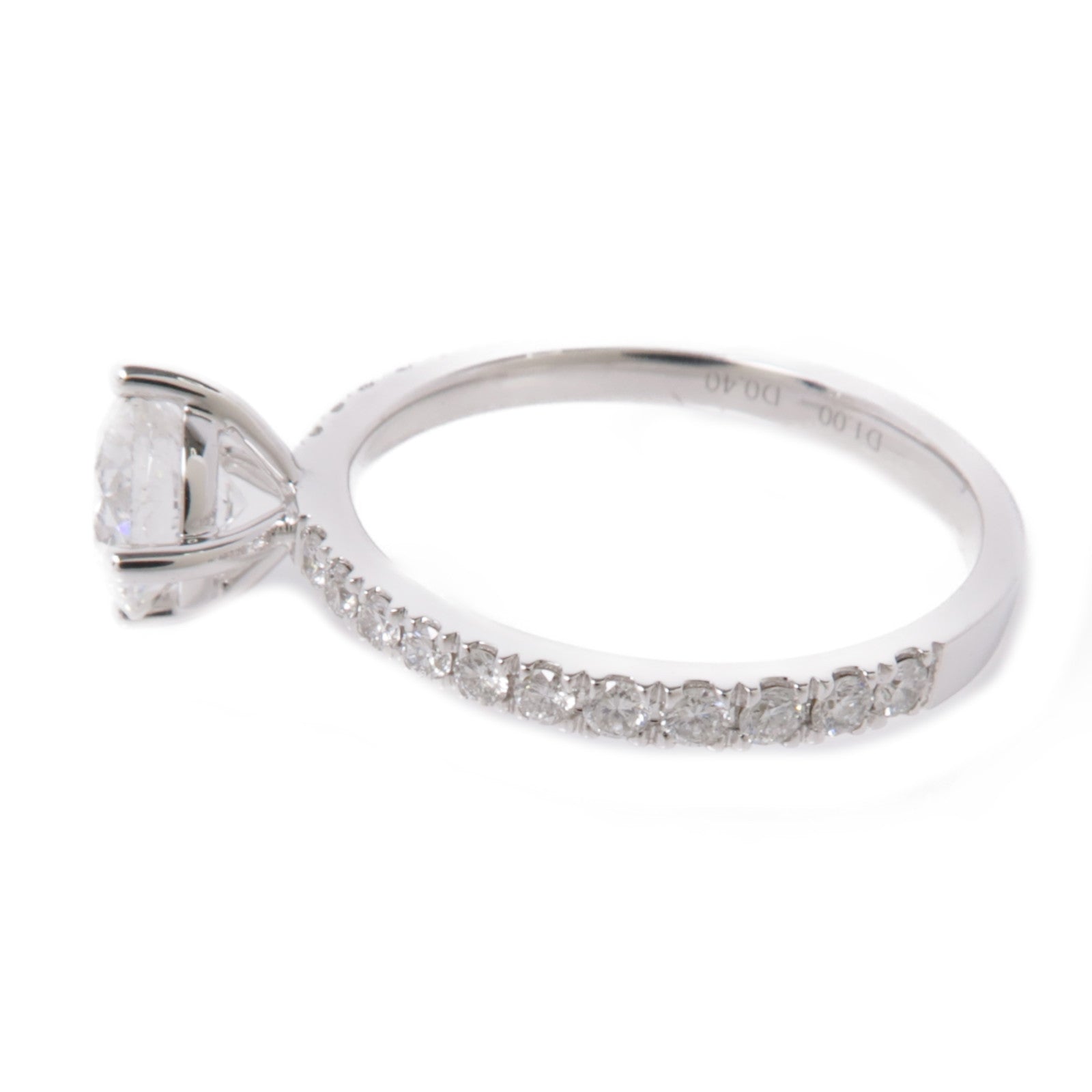 JEWELRY 18K白金Diamond Ring鑽石戒指US#6.25